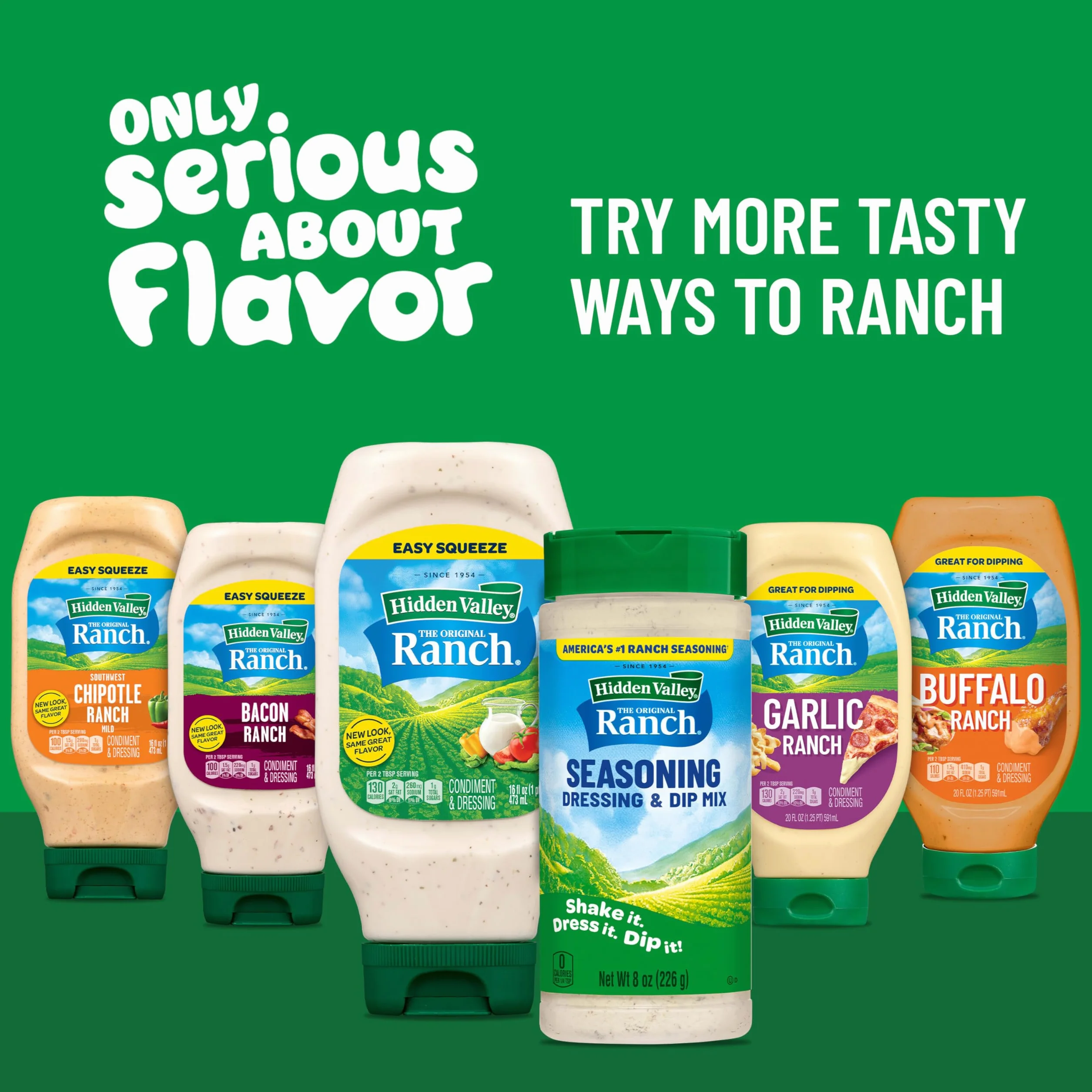 Hidden Valley Ranch Spicy Dressing 473ml