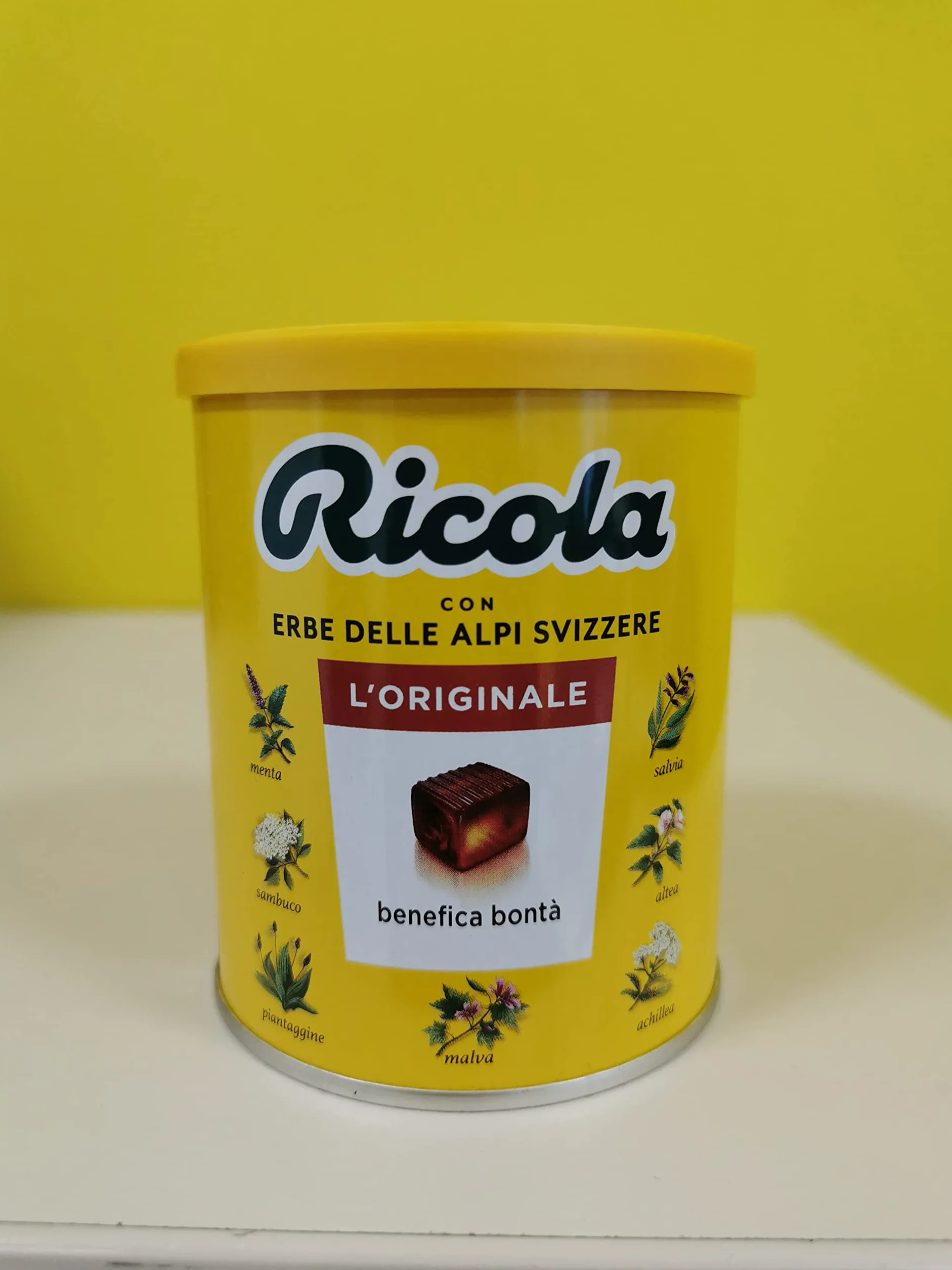 Ricola Szwajcarski cukier ziołowy, 250 g