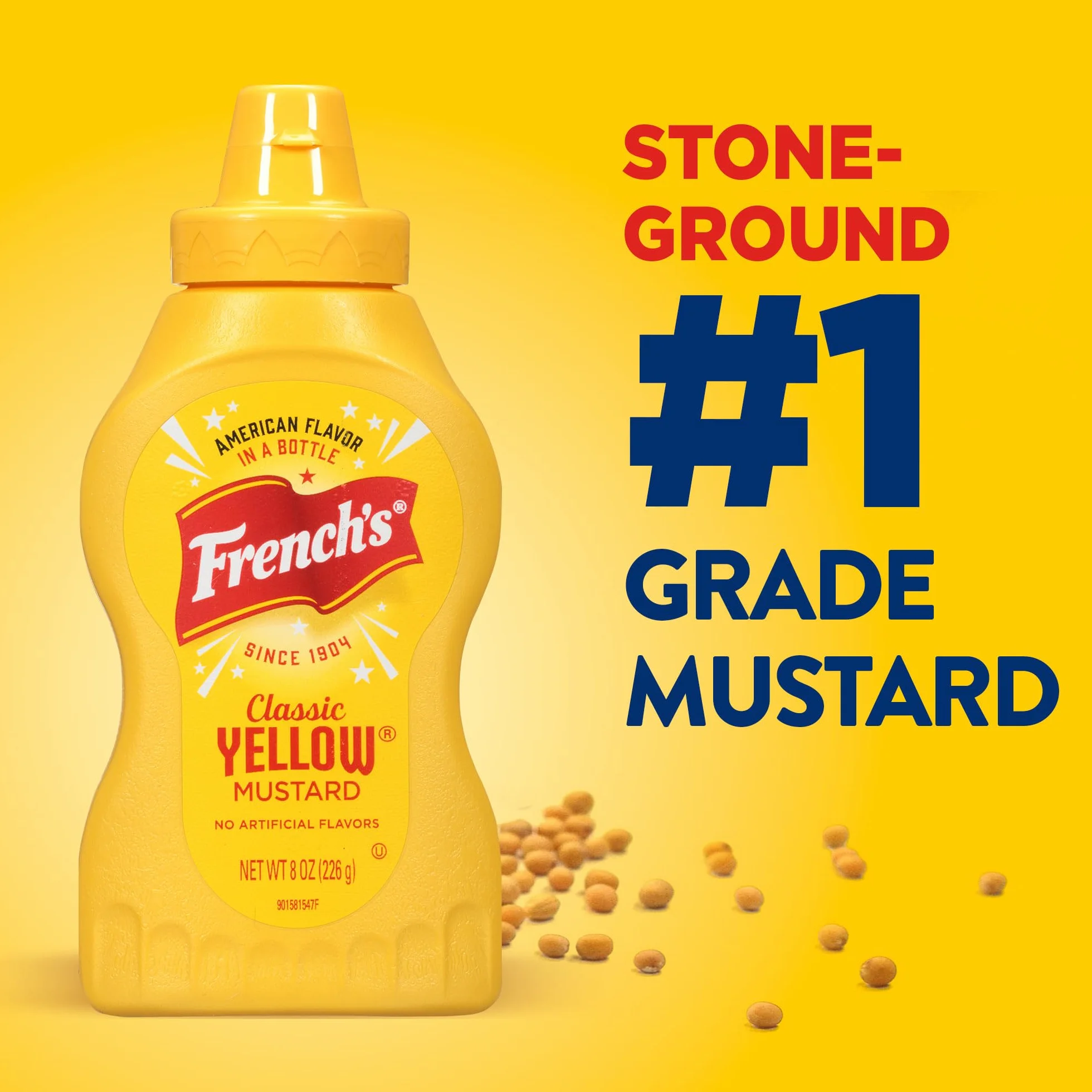 French's Yellow Mustard Musztarda, 227 g