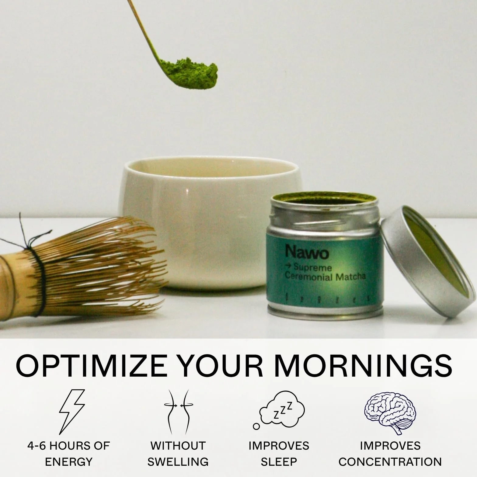 Nawo Matcha Ceremonial Supreme 30g Ekologiczna Zielona Herbata w Proszku z Japonii