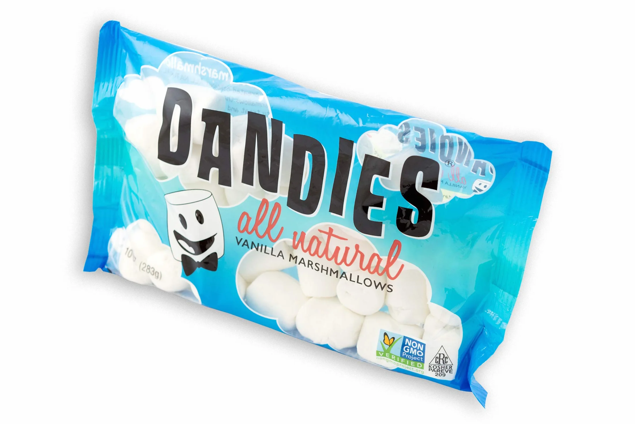 Dandies Vegan Marshmallows, 10 Ounce Pack of 3