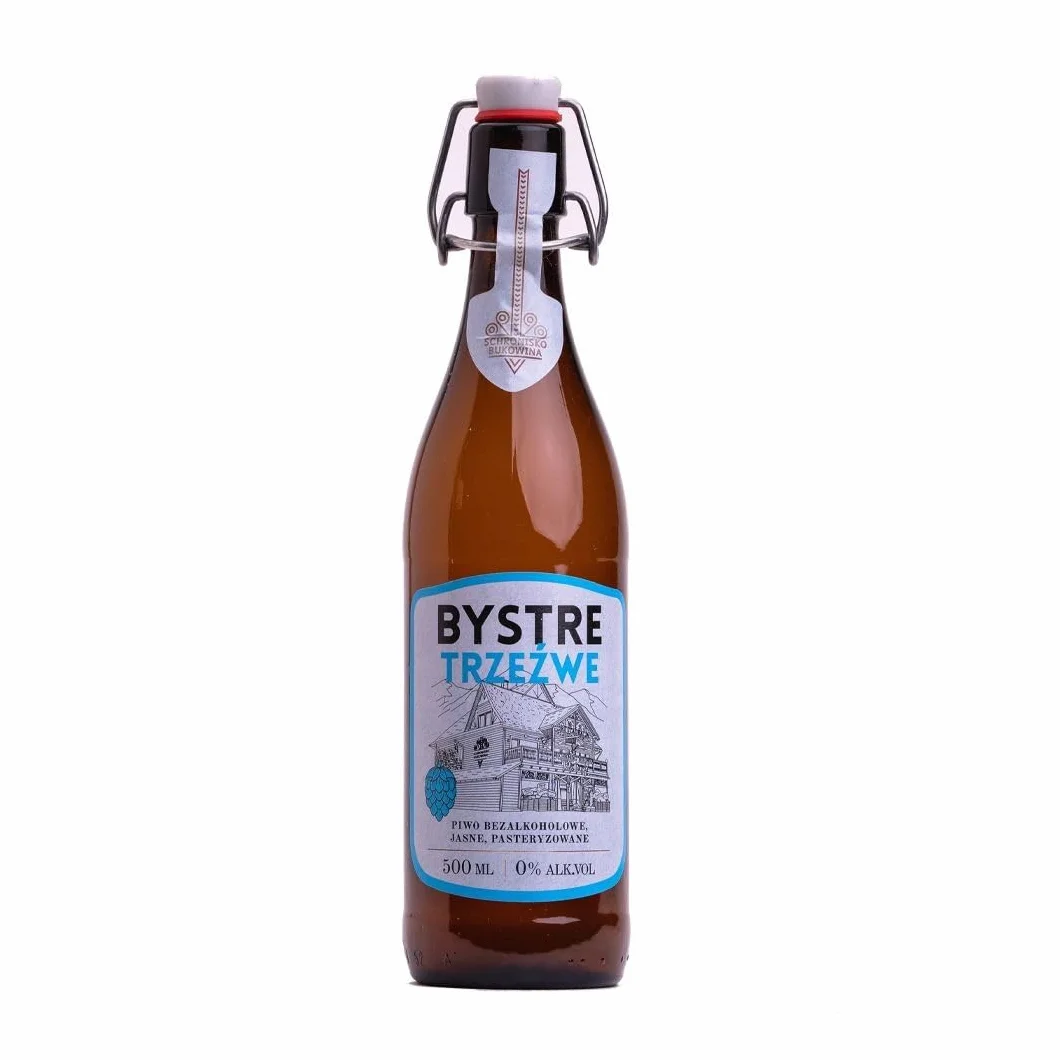Bystre Piwo Bezalkoholowe Trzeźwe z Krachlą 500ml
