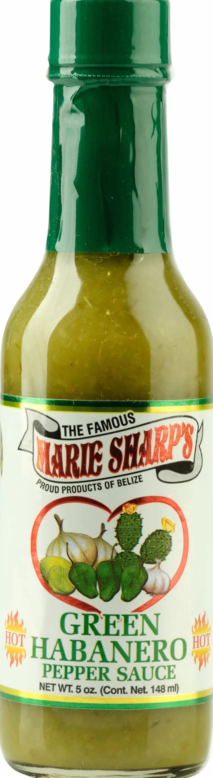 Marie Sharp's – Green Habanero Pepper sos – 148 ml