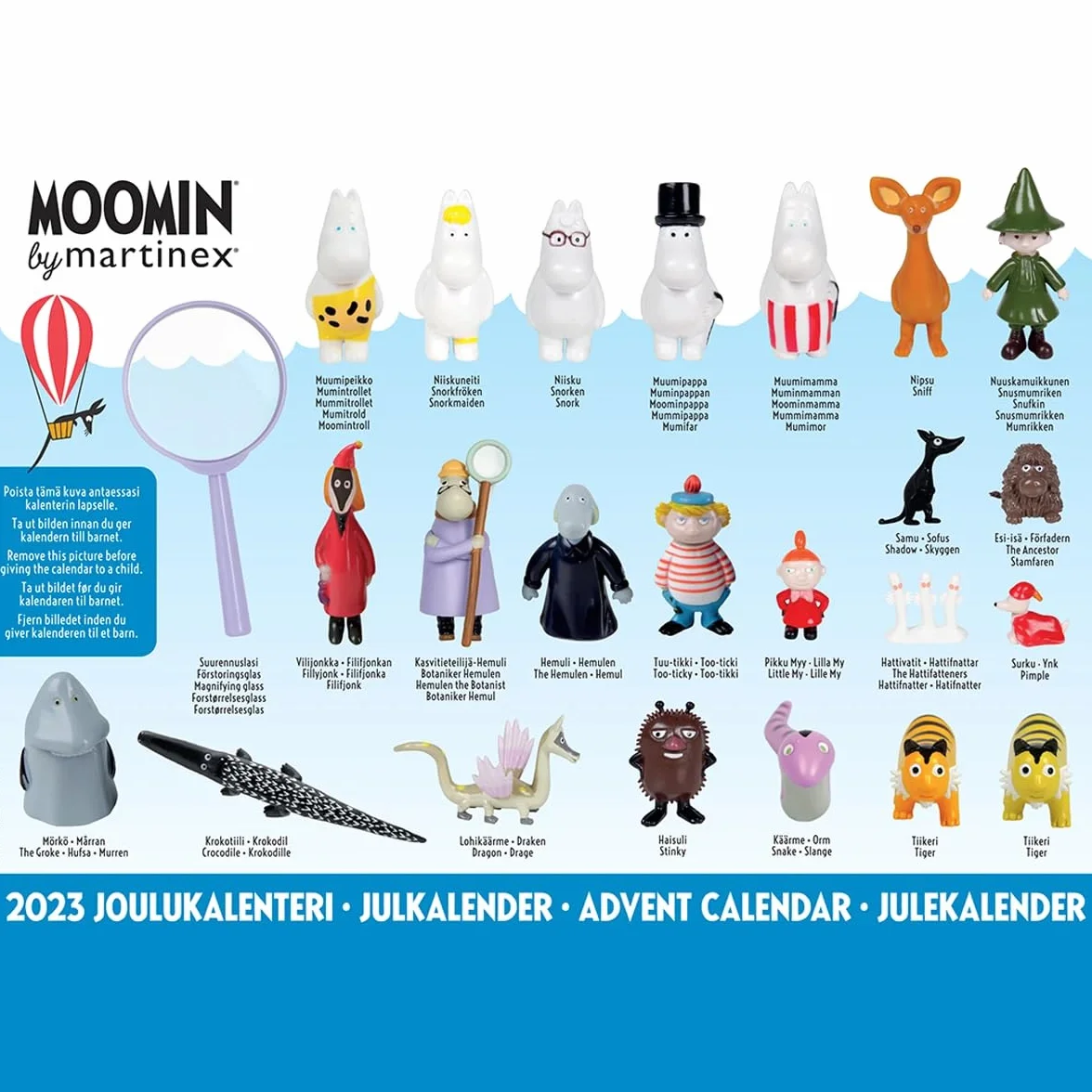 Moomin Advent Calendar 2023