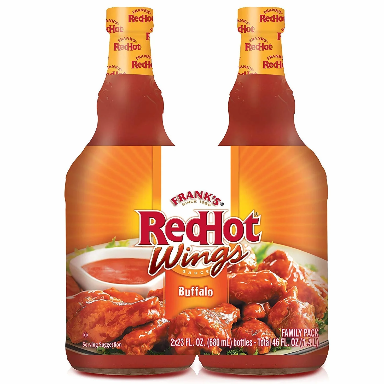 Frank's Redhot Buffalo Wing Sos 680 ml 2 sztuki