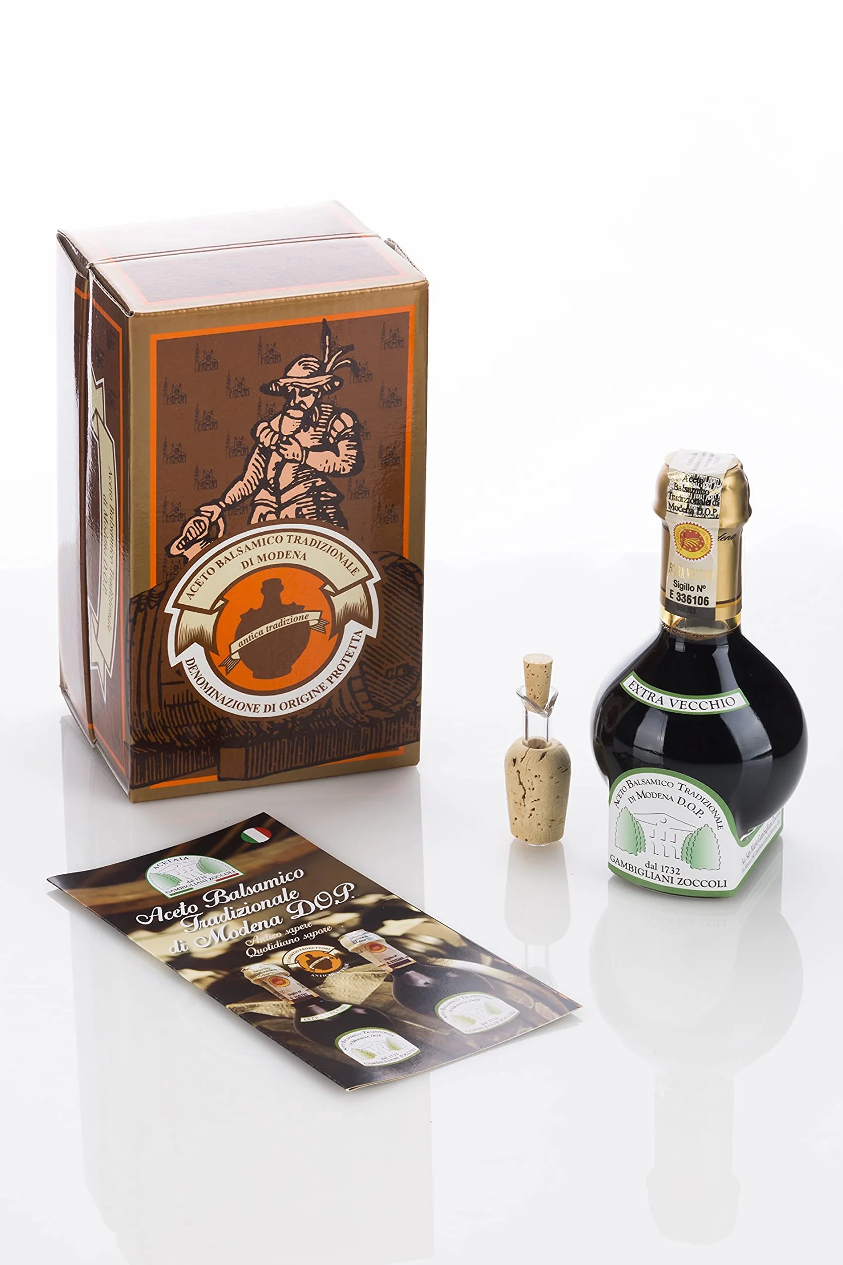 Acetaia Gambigliani Zoccoli Ocet Balsamiczny z Modeny D.O.P. EKSTRA STARY 25 lat