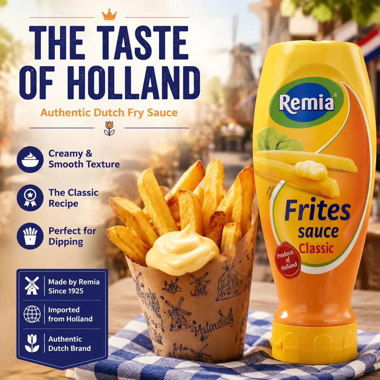 Remia Fritesaus - holenderski sos frytkowy - 500 ml