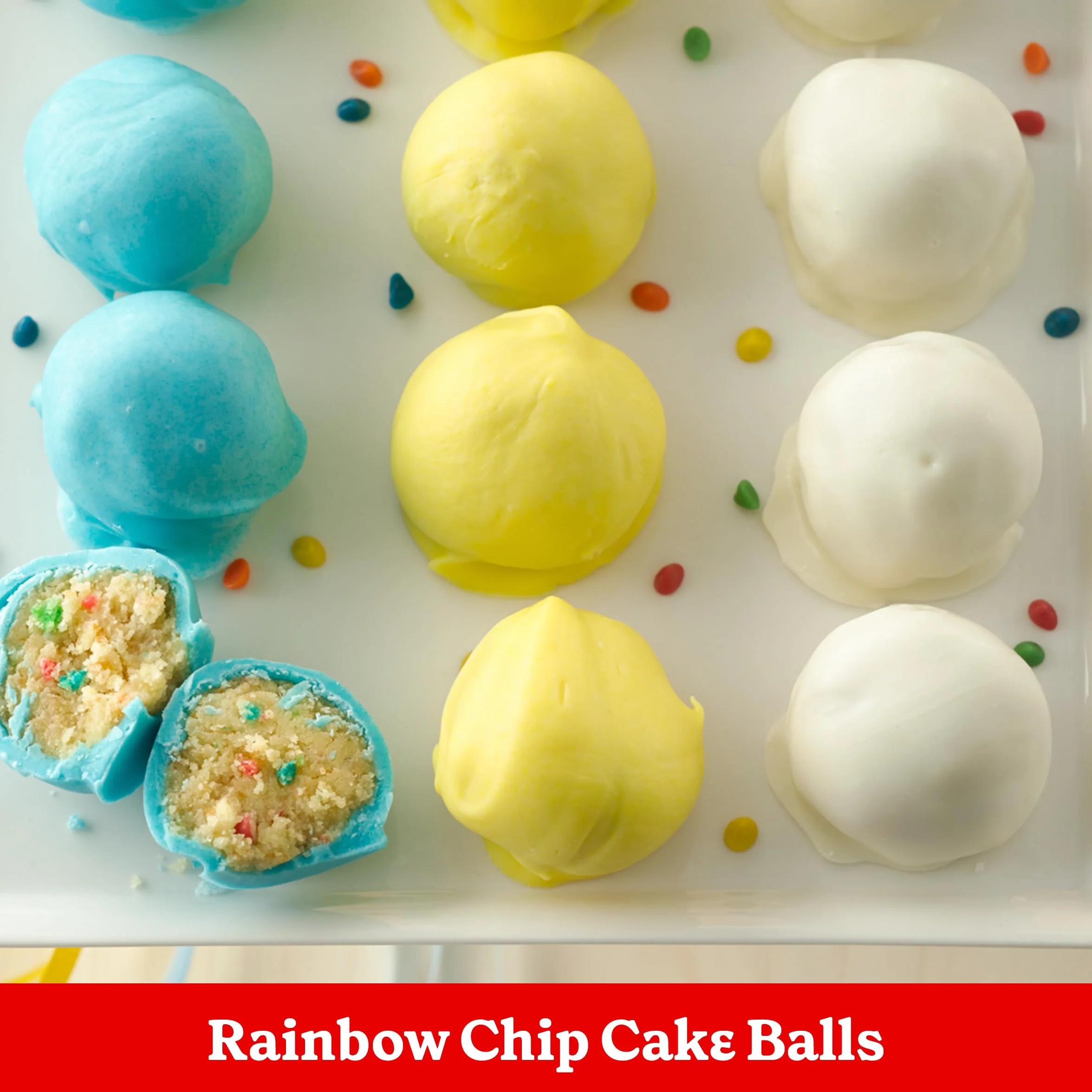 Betty Crocker Delights Super Moist Party Rainbow Chip Cake Mix, 13.25 oz.