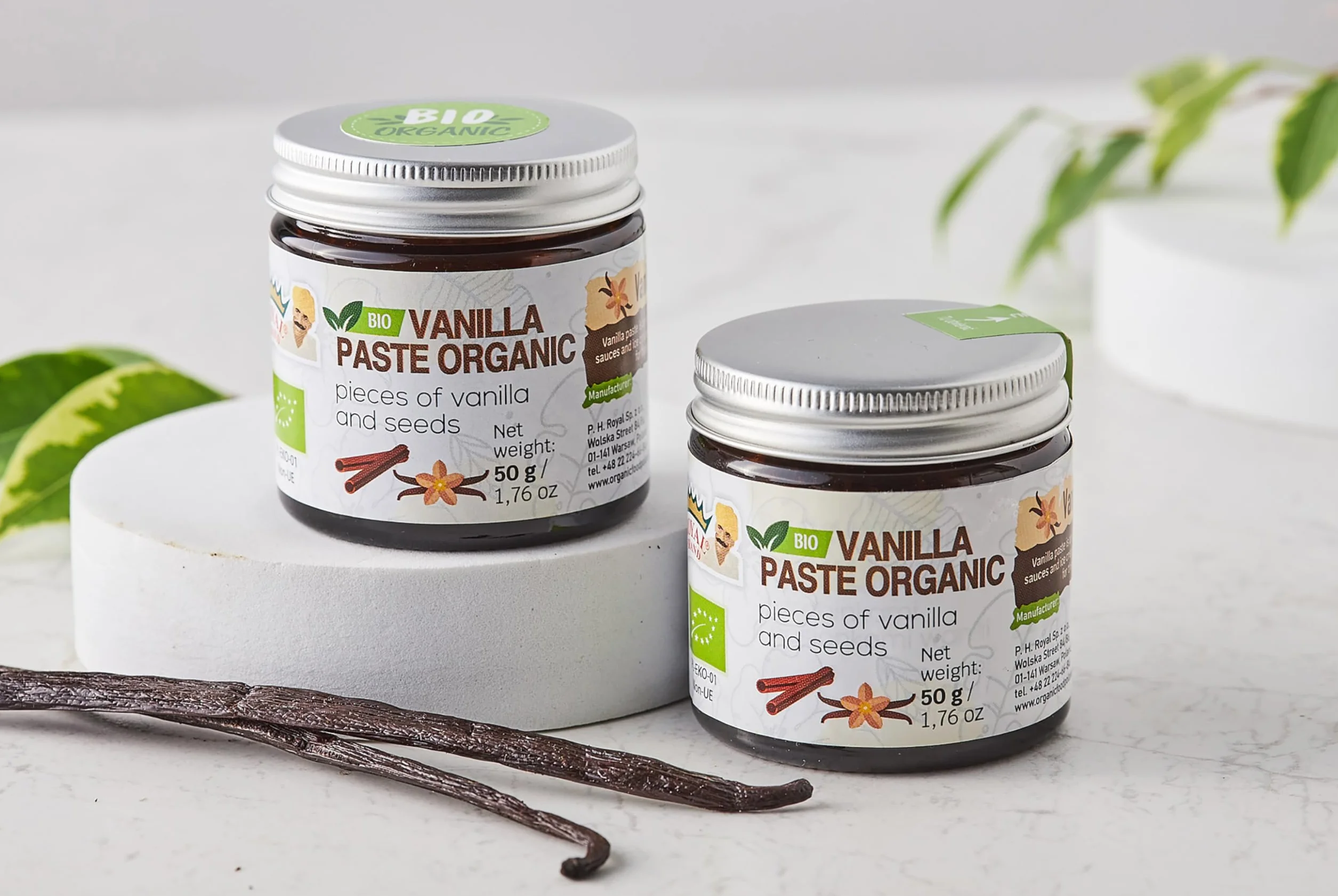 Pasta waniliowa 50g - naturalna pasta waniliowa z kawałkami laski wanilii do pieczenia i gotwania