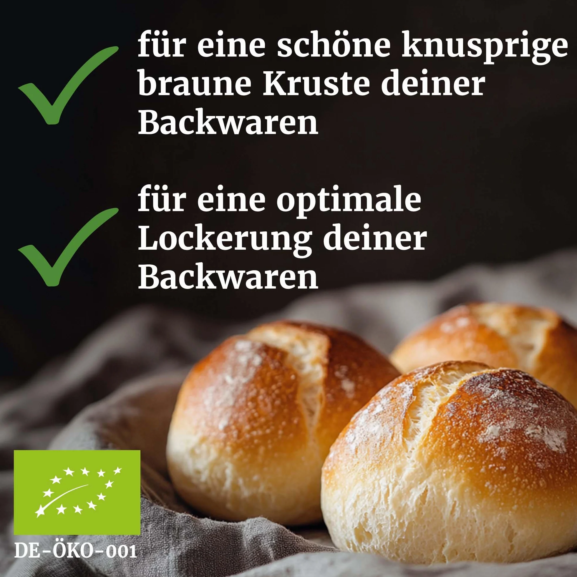 Organiczna mąka słodowa - diastatic słód w proszku - do pieczenia - wysoka jakość i aktywność enzymatyczna - słodowana mąka chlebowa - bez dodatków - 1 kg organicznej mąki pszennej