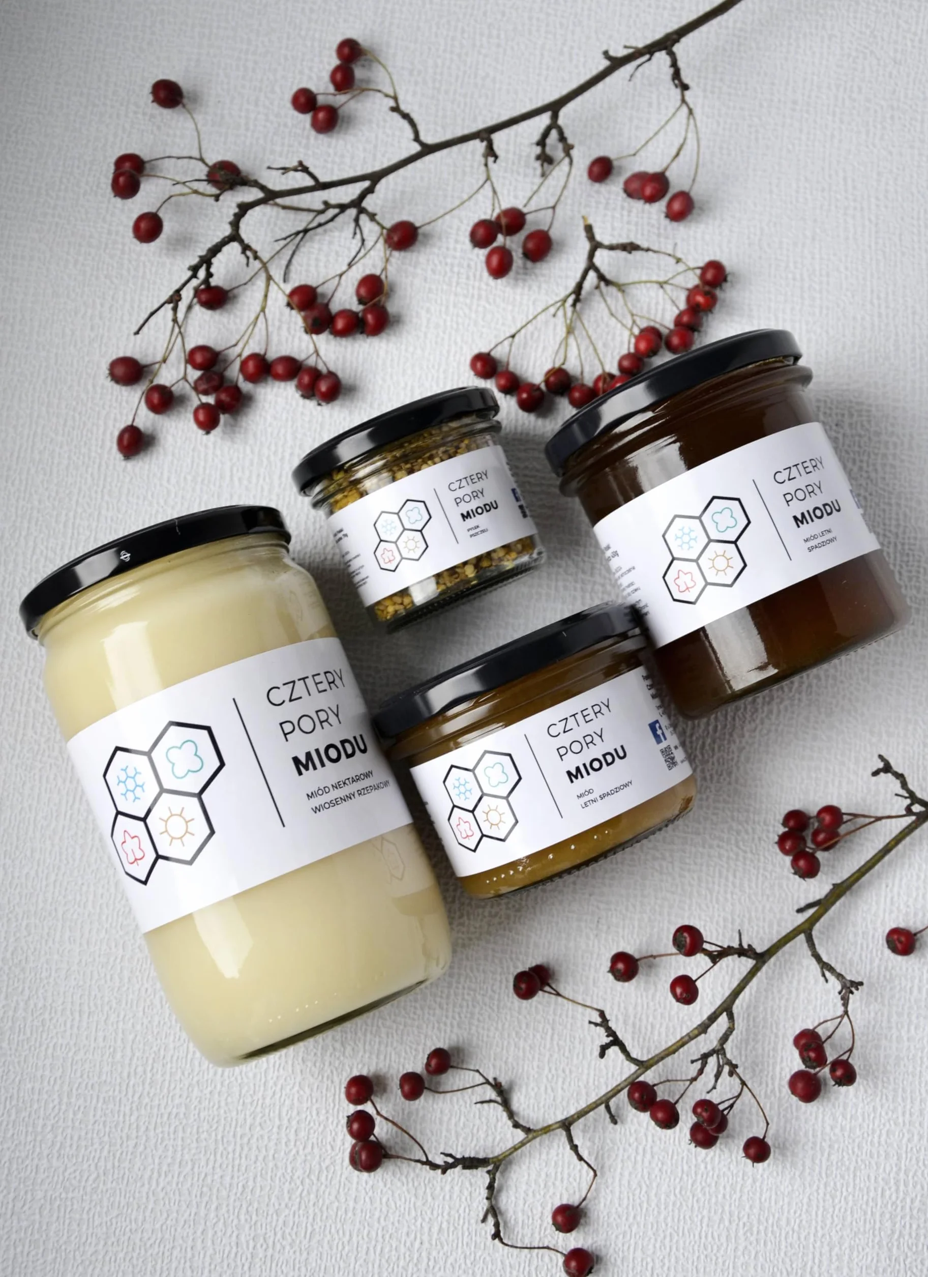 Miód rzepakowy 430g - miód surowy | Naturalny miód pszczelarski | Kremowa konsystencja | Łagodny smak | Bogaty w składniki odżywcze | 100% naturalny