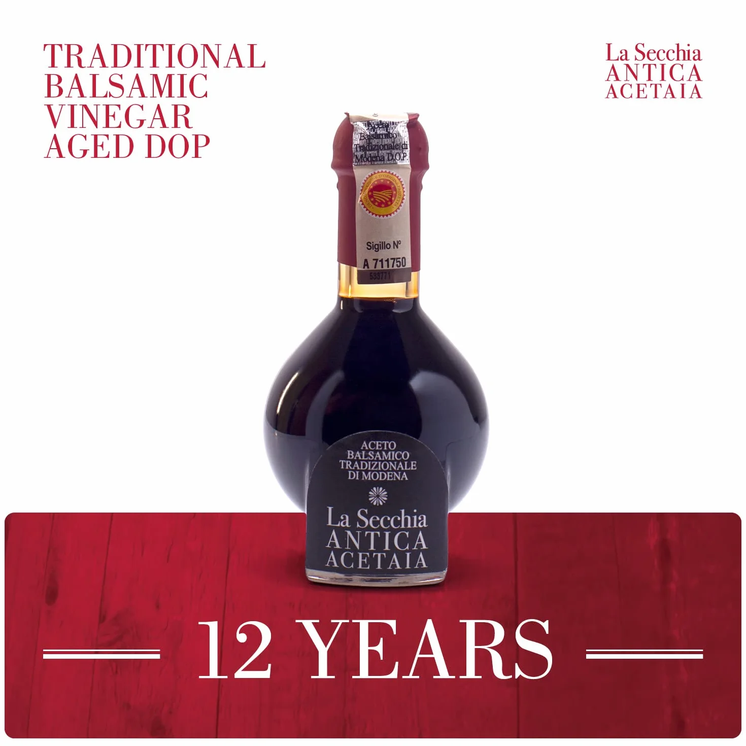 La Secchia ocet balsamiczny z Modeny D.O.P. Affinato 12 lat 100 ml