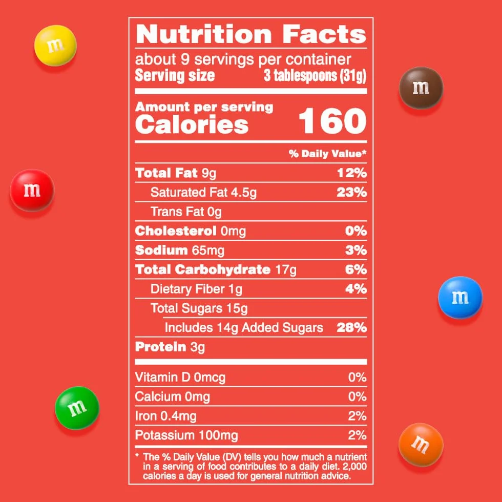 M&M'S Minis Peanut Butter Milk Chocolate Candy, Sharing Size, 8.6 Oz. Resealable Bag