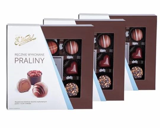 E.Wedel Praliny nadziewane 110 g 3 x
