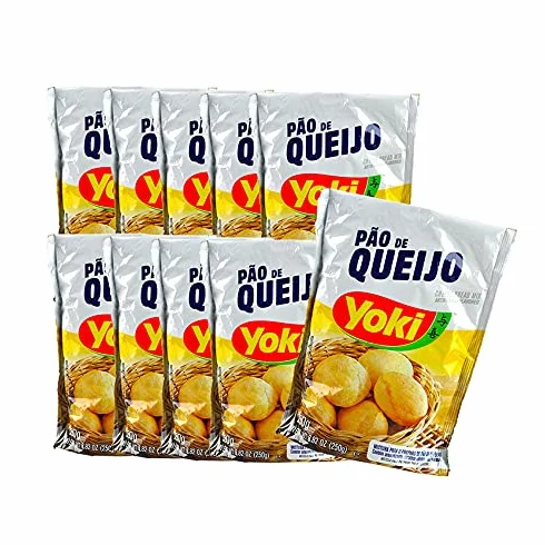 YOKI Mistura para Pão de Queijo 10x 250g Gotowa do użycia mieszanka na bułki serowe