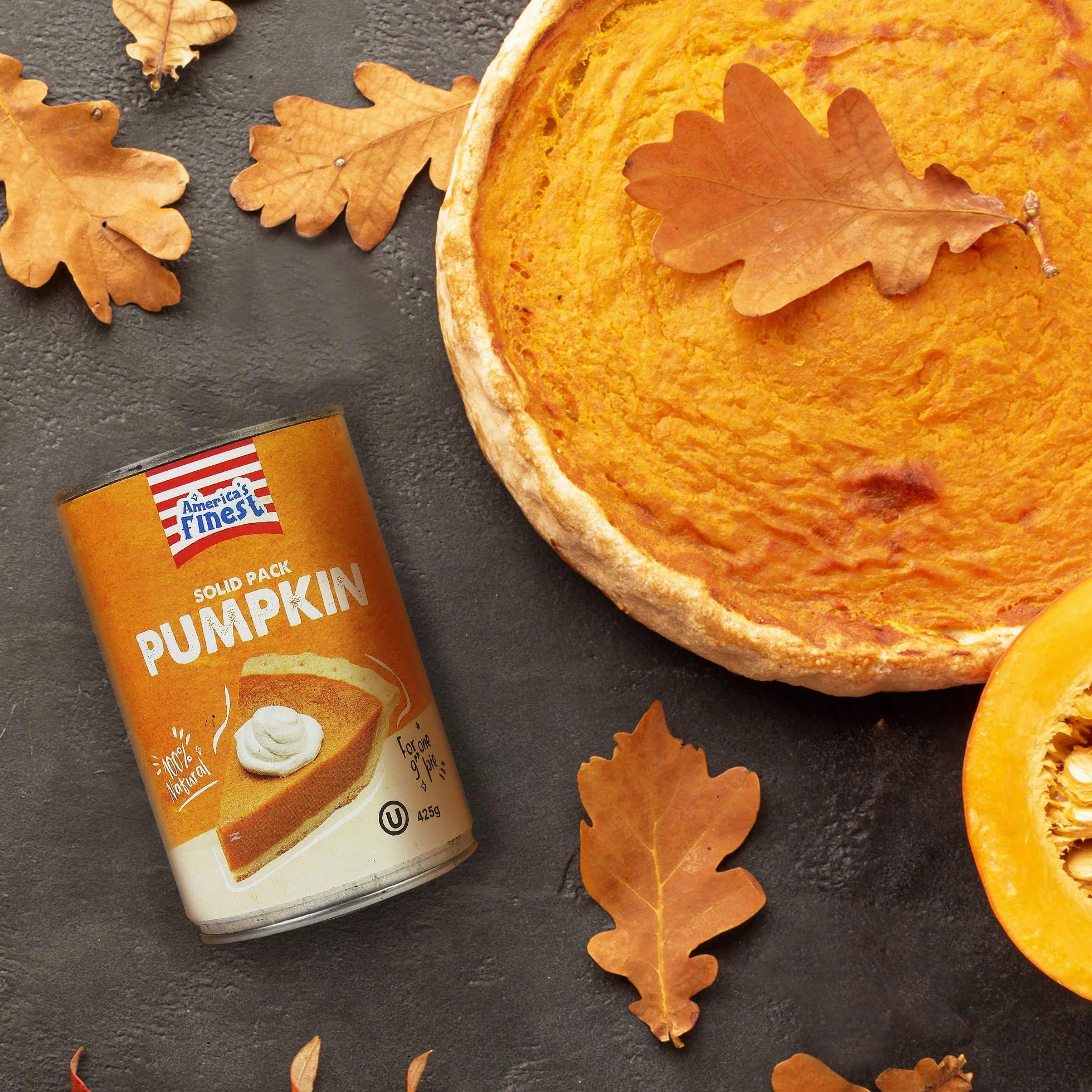 America's Finest Puree z dyni 425 g puszka 3 sztuki