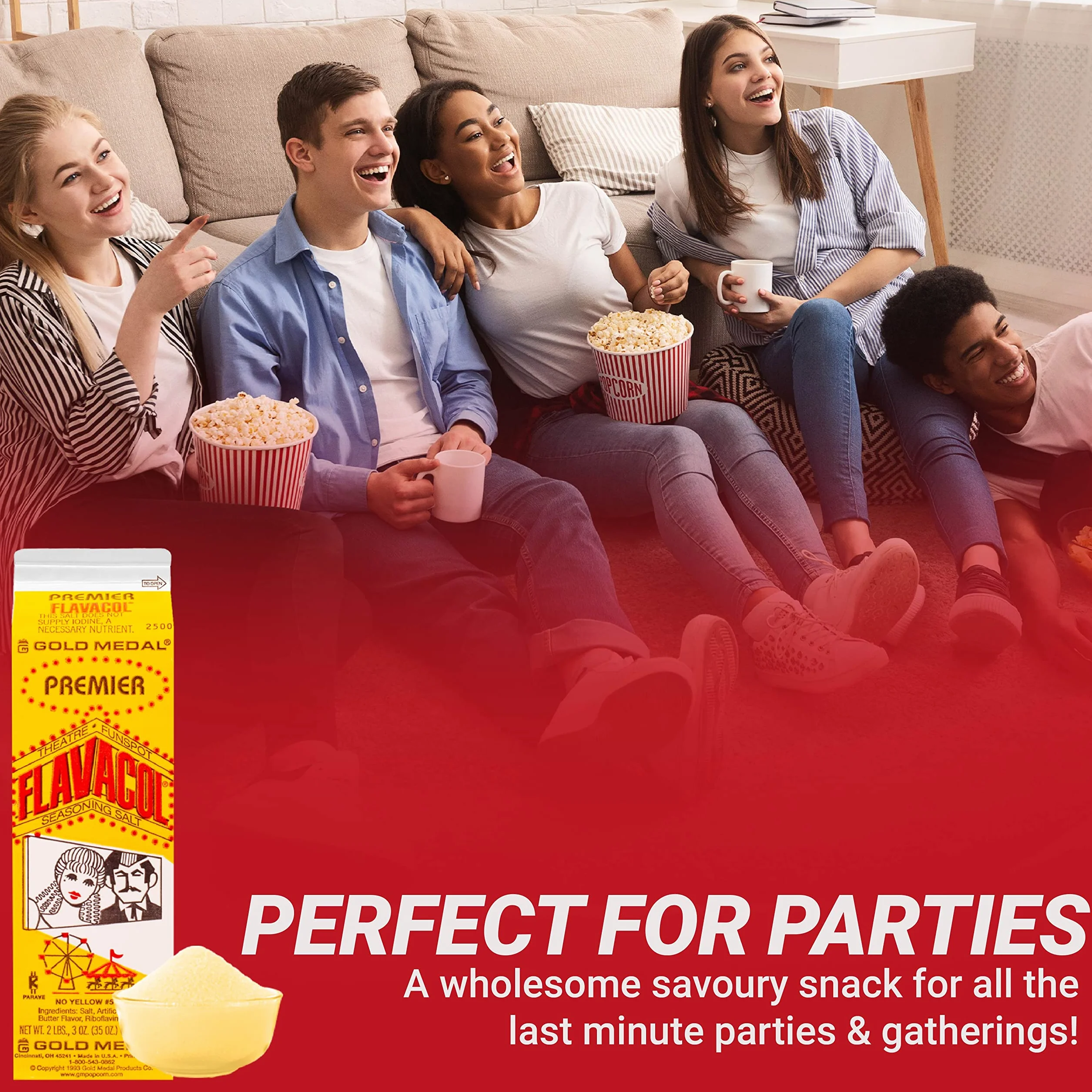 Gold Medal Flavacol sól przyprawowa do popcornu