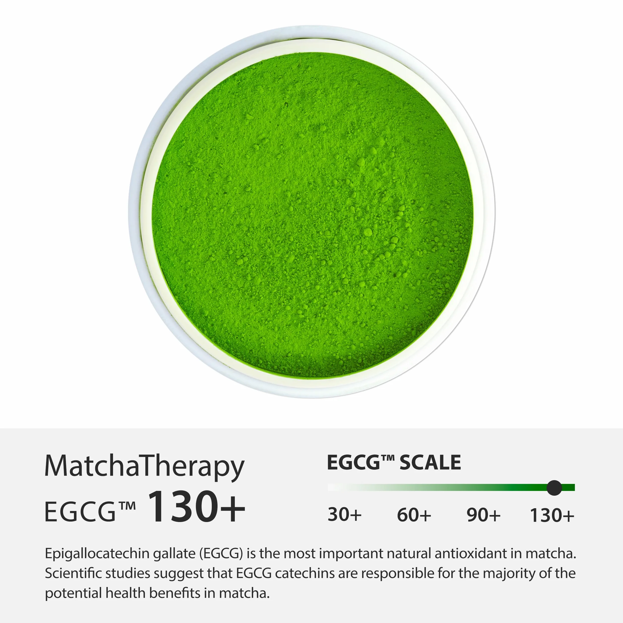 MatchaTherapy 100% Ekologiczna herbata Matcha 60g 130 mg/g EGCG Klasa Premium Japońska zielona