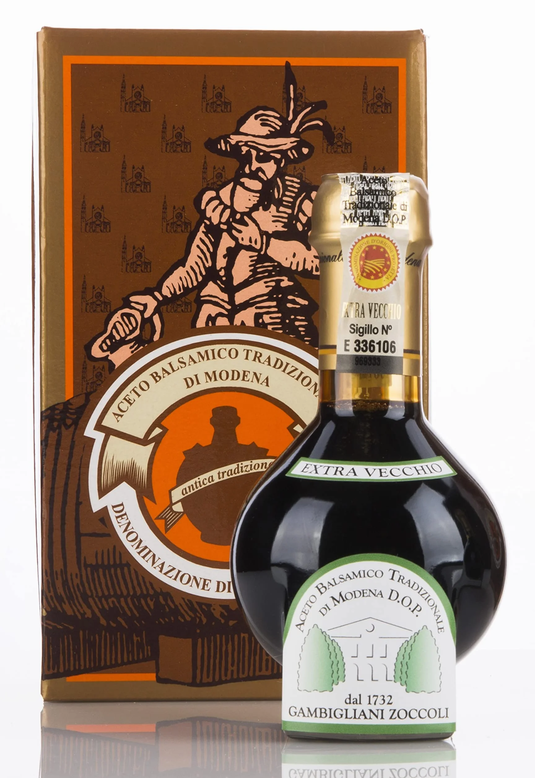 Acetaia Gambigliani Zoccoli Ocet Balsamiczny z Modeny D.O.P. EKSTRA STARY 25 lat