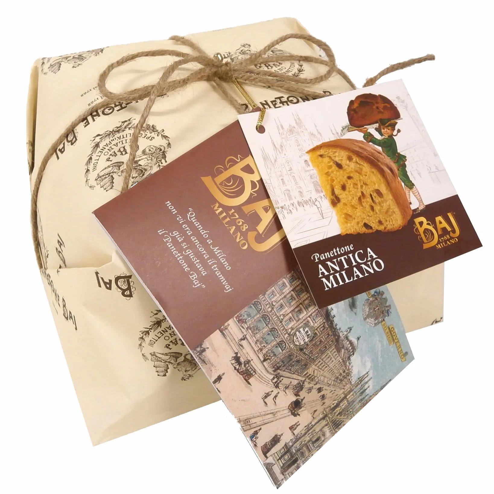 Antique Panettone Mediolan 1 kg Tradycyjny przepis z książeczką historyczną