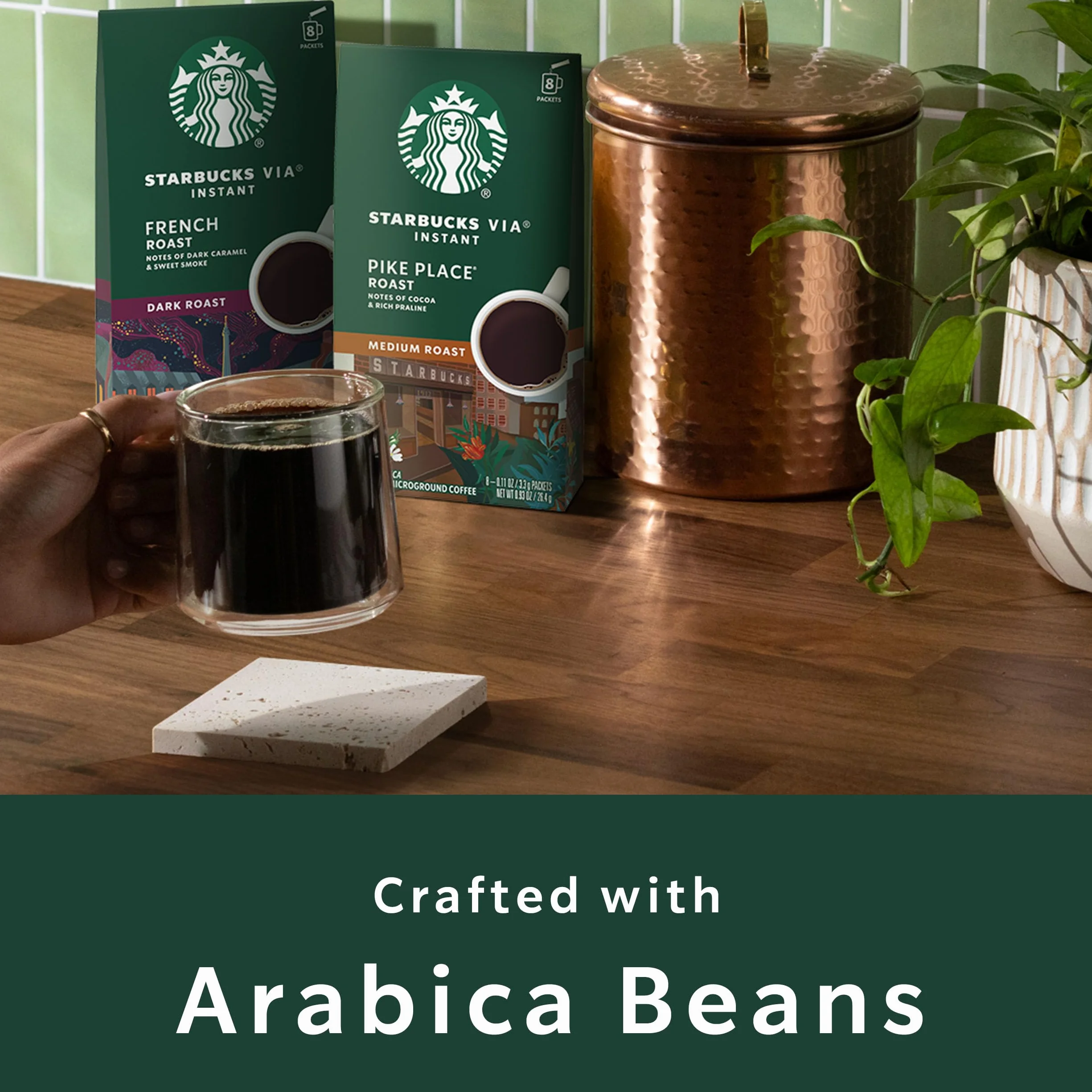 Starbucks VIA Ready Brew Italian Roast 8 porcji rozpuszczalnej kawy - kawa instant