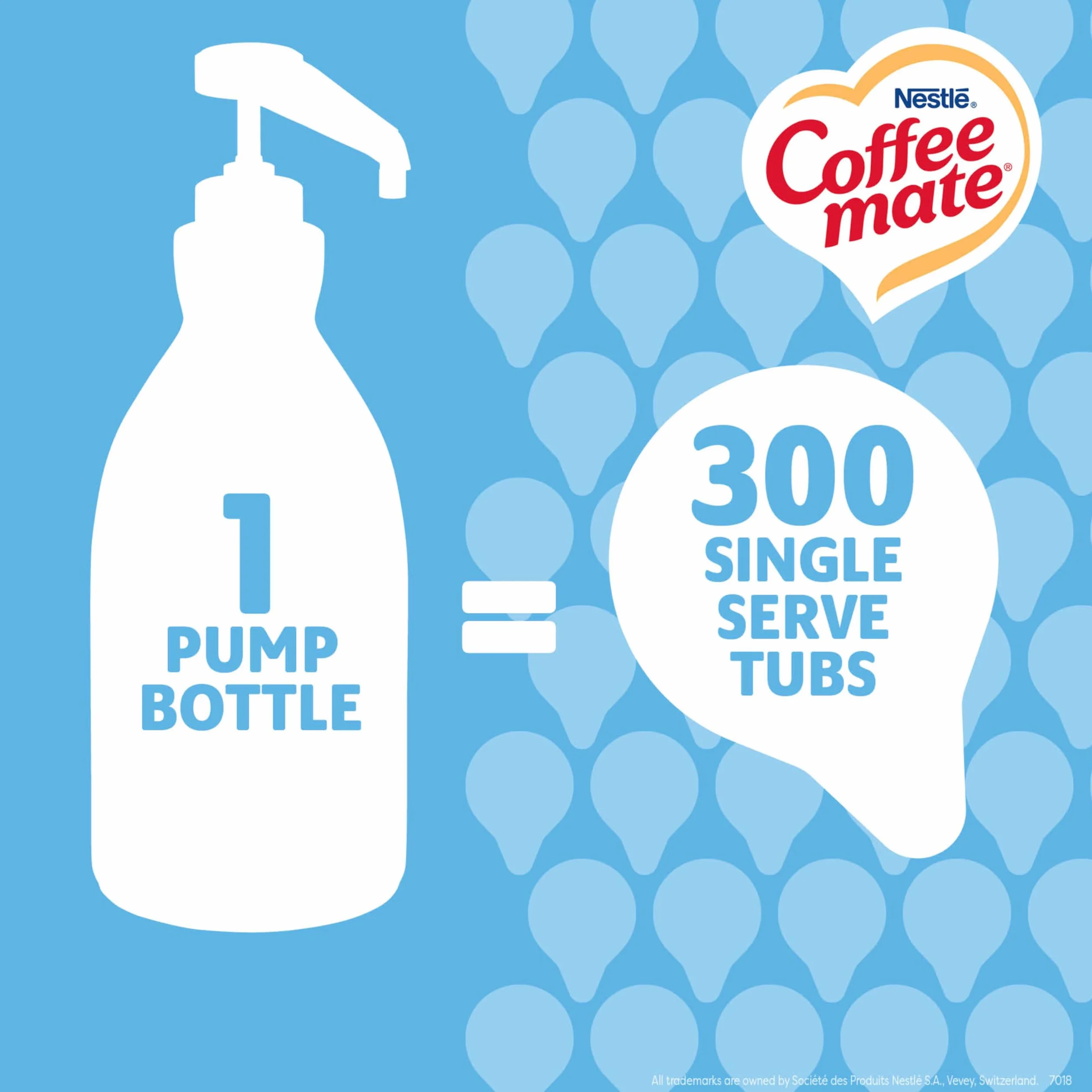 NESTLE Coffee Mate Coffee Creamer French Vanilla 1,5 l butelka z pompką na płyn opakowanie 2 szt