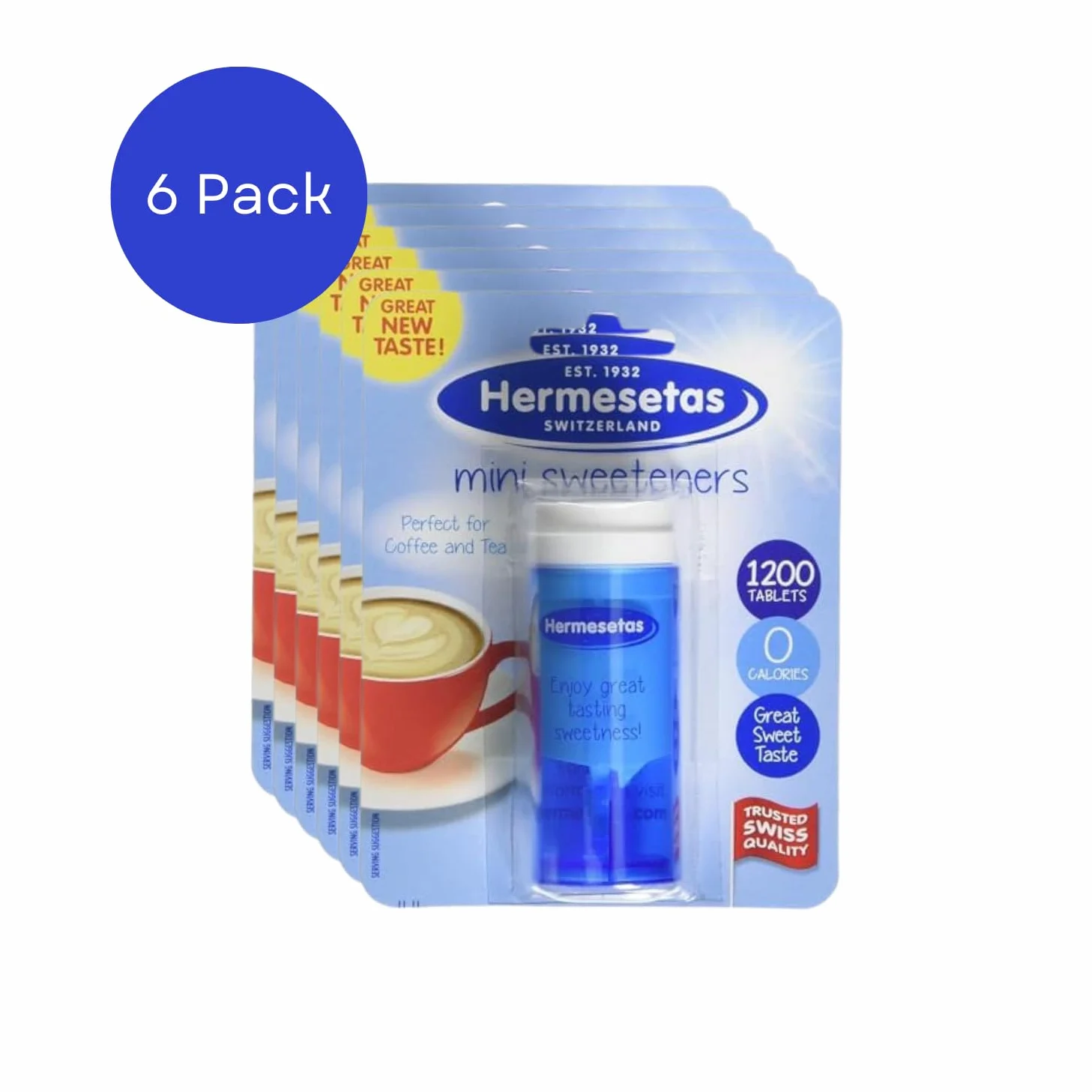 Hermesetas Mini słodziki 1200 sztuk opakowanie