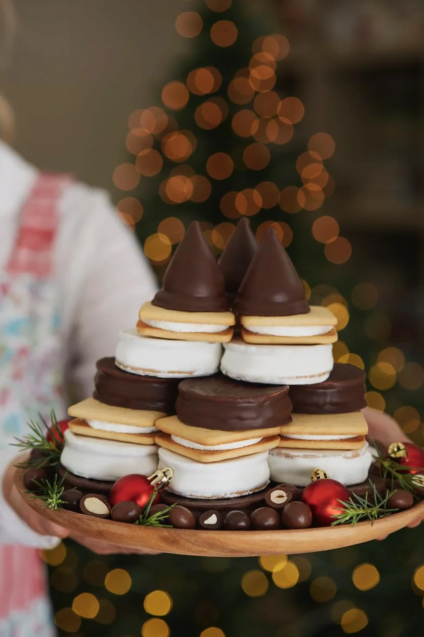 Havanna Argentyńskie Alfajores | Czekoladowe Alfajores | Ciasteczka wypełnione słodyczami mlecznymi | Argentyńska tradycja, pudełko 6 sztuk, 330g