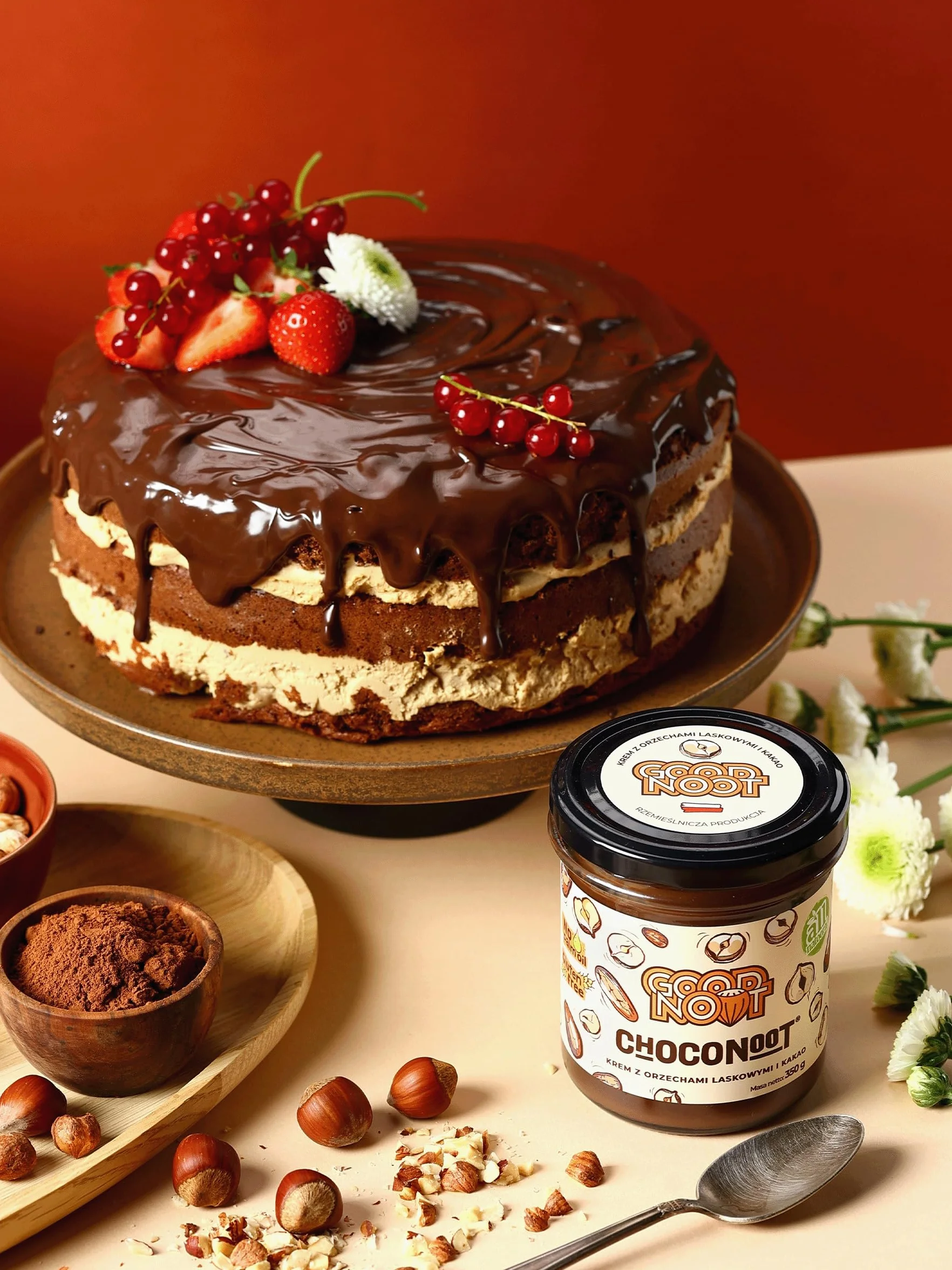 Krem czekoladowo orzechowy CHOCONOOT 350g Good Noot