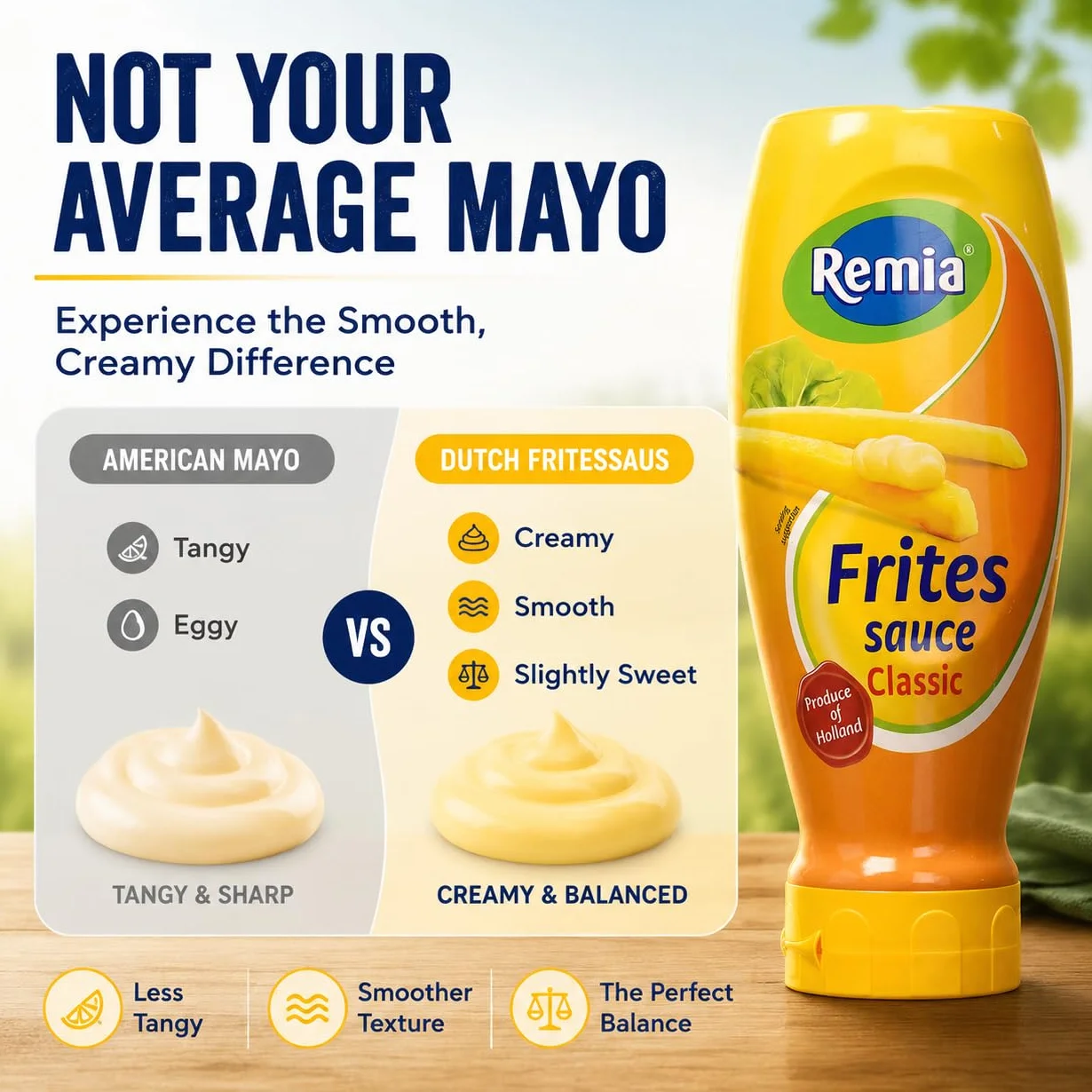 Remia Fritesaus - holenderski sos frytkowy - 500 ml