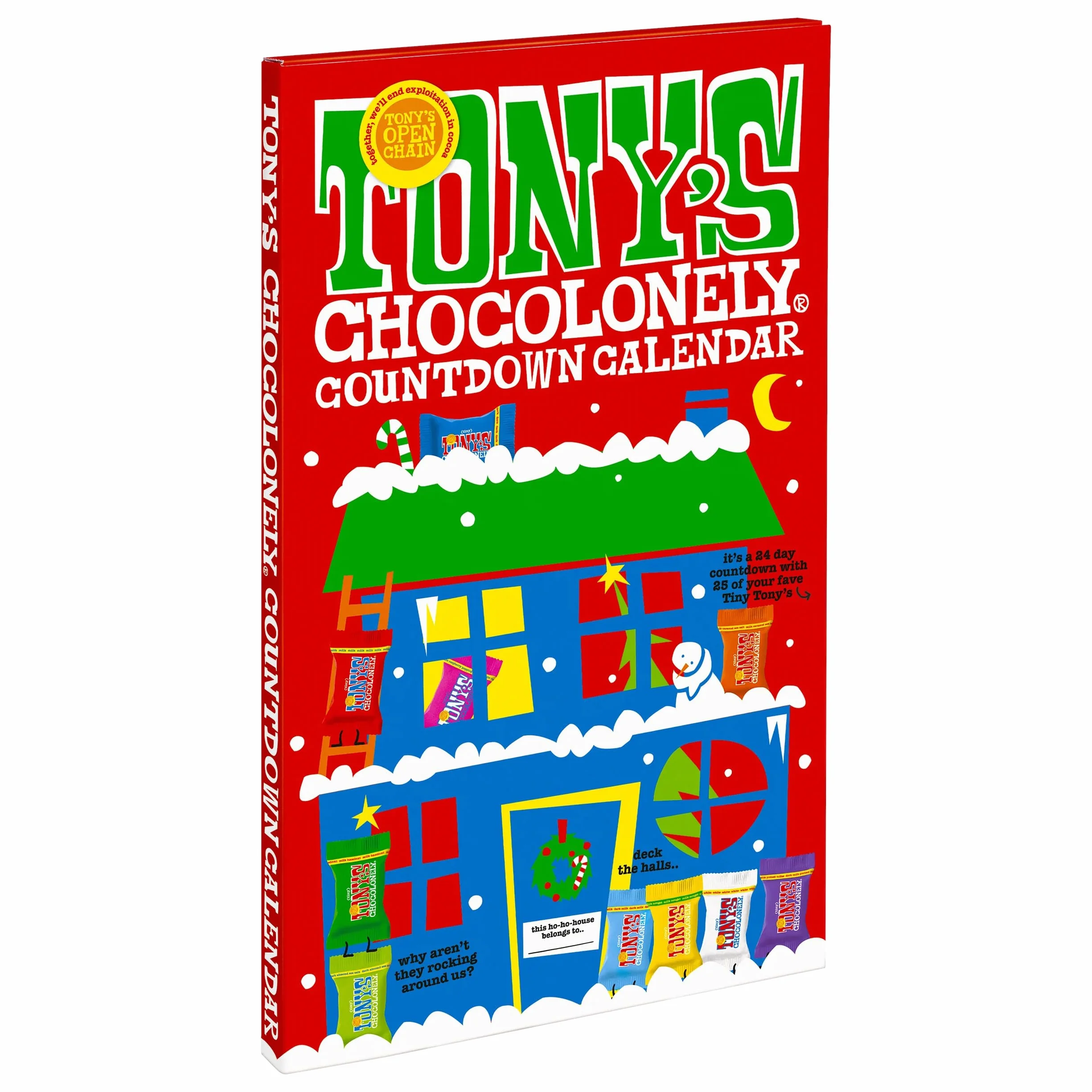 Tony's Chocolonely Kerst Big Tinycalendar 225gr