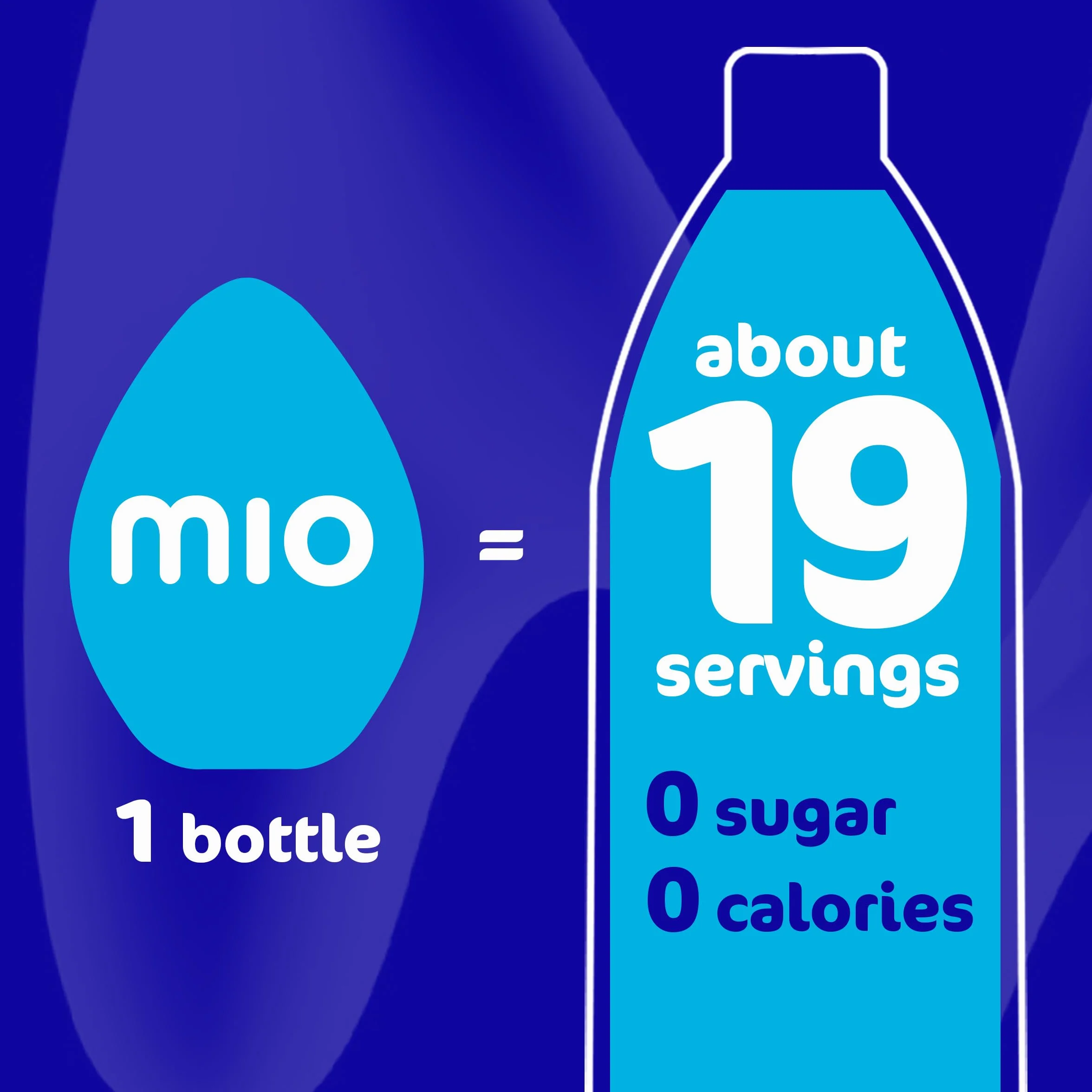 MiO Vitamins Orange Tangerine Liquid Water Enhancer Drink Mix 1.62 fl oz Bottle As seen on TikTok