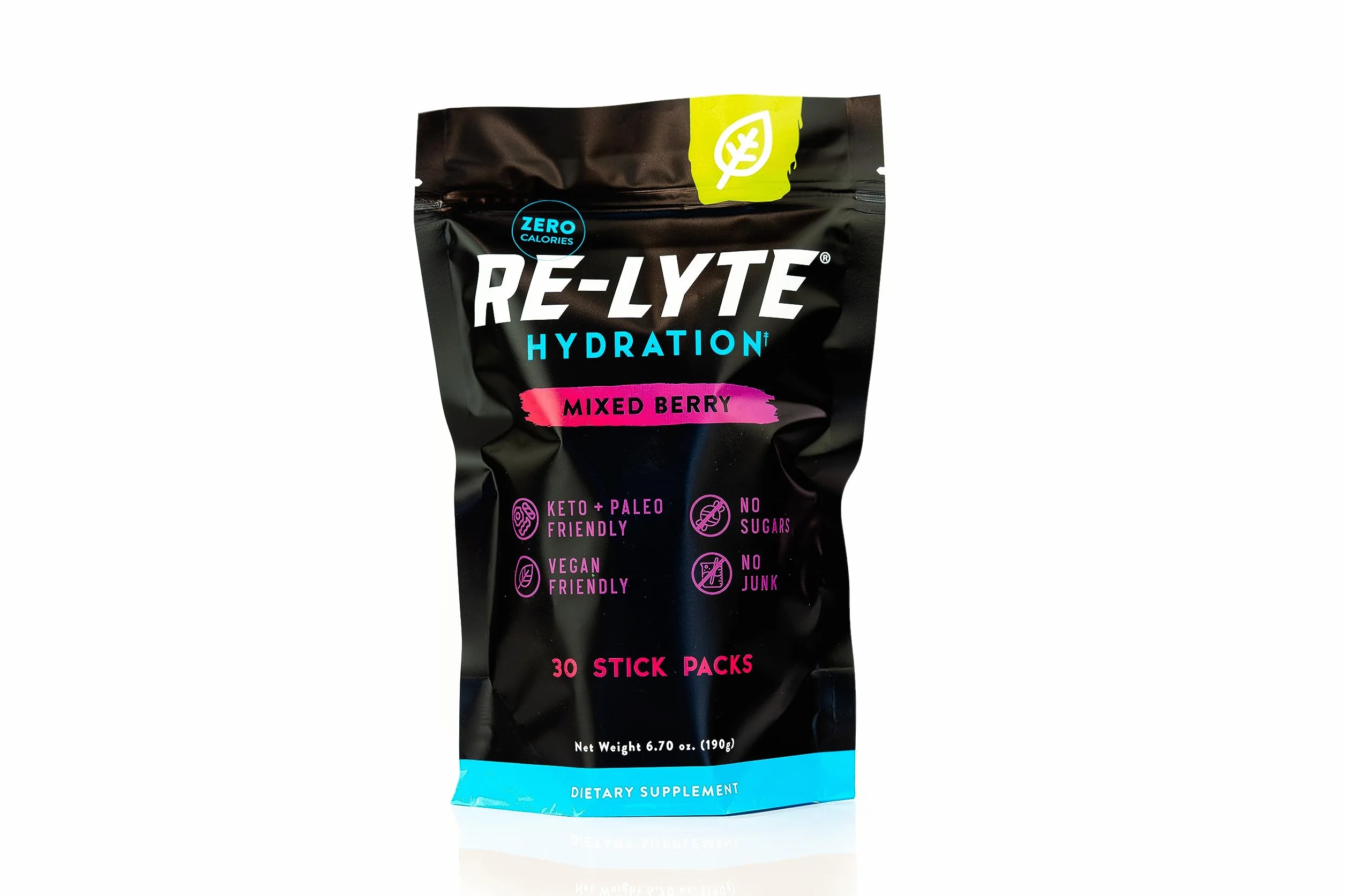 Redmond Re-Lyte Electrolyte Drink Mix mieszana jagoda/cytryna limonka 30 patyczków