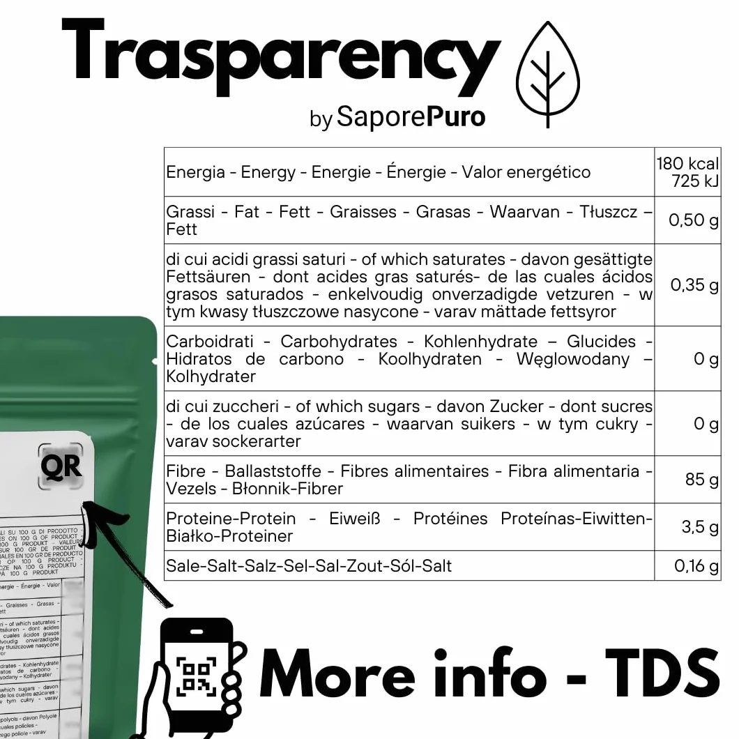 Saporepuro Guma guar 50 gr - Guar Gum - mąka z gumy guar