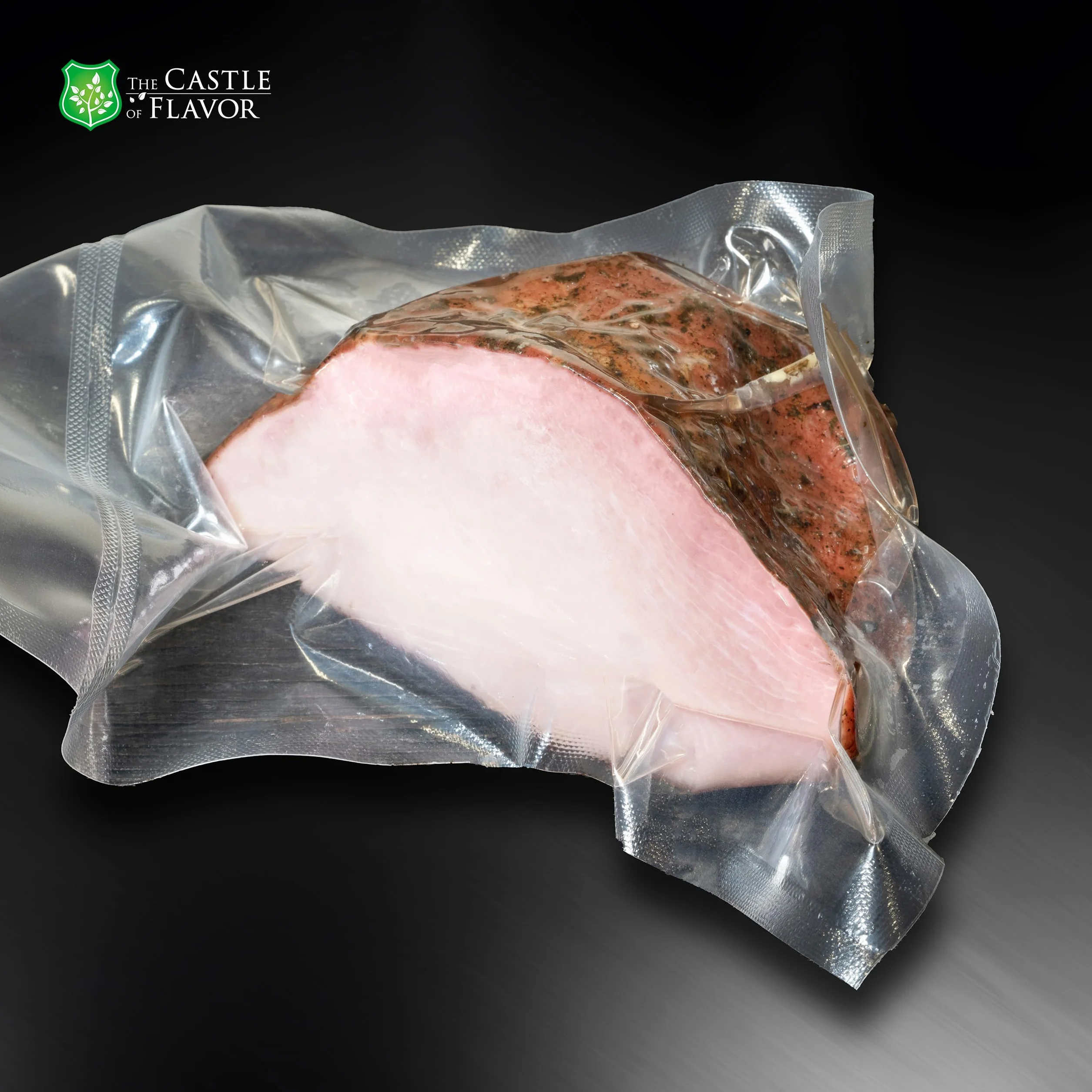 Wędzona szynka wieprzowa 2x350g – marynowana z ziołami i tradycyjnie wędzona – szynka tradycyjnie wędzona na zimno – delikatna konsystencja – 100% naturalne składniki