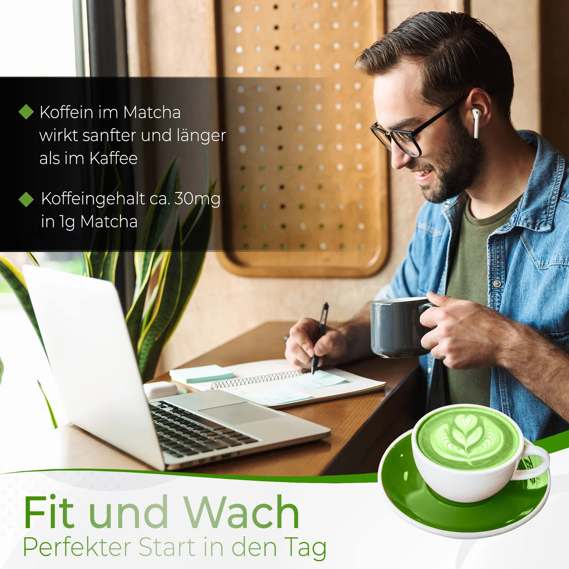 Tea Uniqo Ananas matcha latte herbata w proszku, idealna do bubble tea, koktajli lub picia bez dodatków, japońska herbata macha w proszku o smaku ananasa, bez sztucznych barwników w szlachetnej puszce