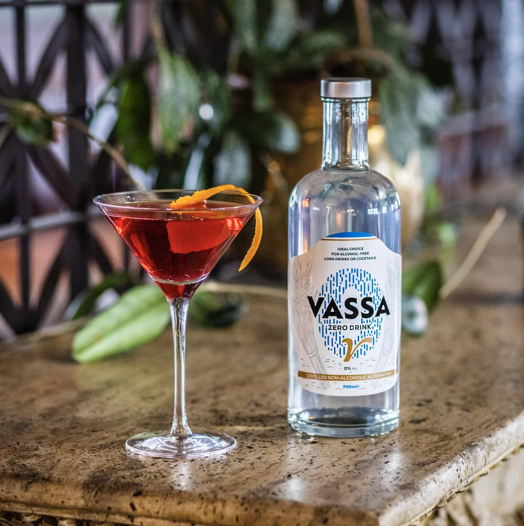 VASSA ZERO V bezalkoholowy 700 ml do koktajli i long drinków 100% naturalny