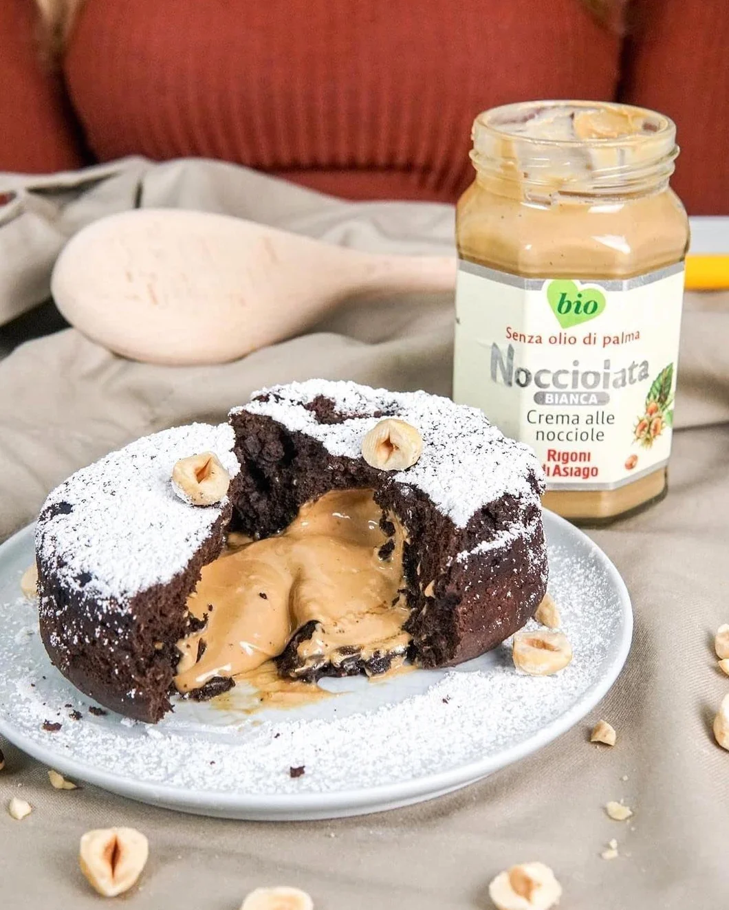 Nocciolata Crema Bianca BIO ekologiczny krem biały włoski