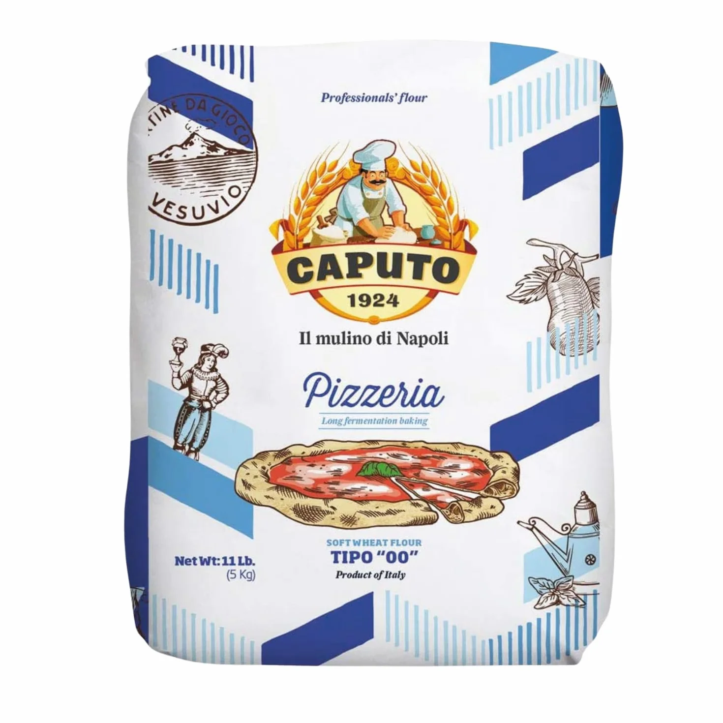 Caputo Pizzeria 5 kg mąka na pizzę włoska Neapol