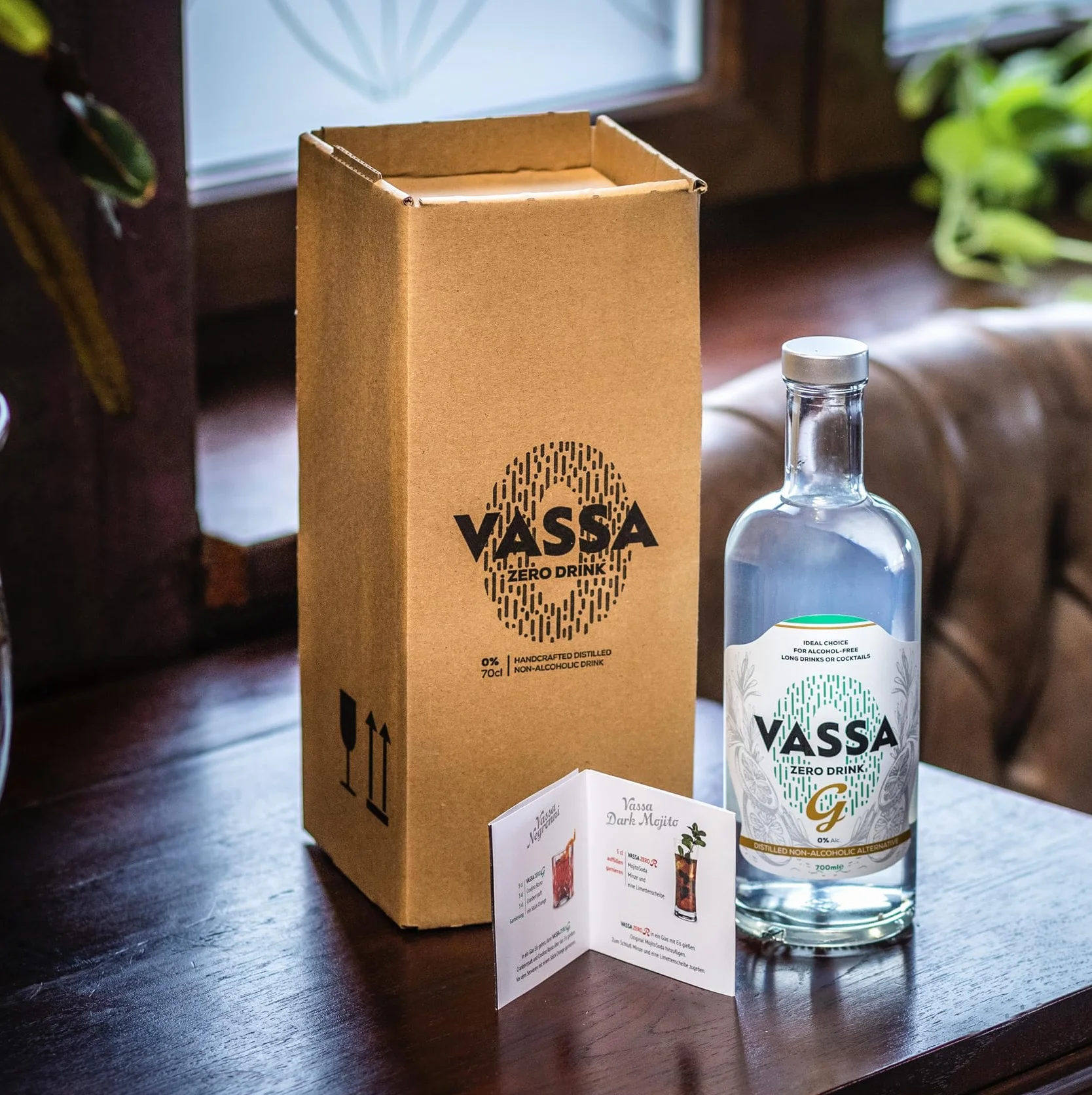 VASSA Zero G spirytus bezalkoholowy 700 ml alternatywa dla ginu naturalne składniki