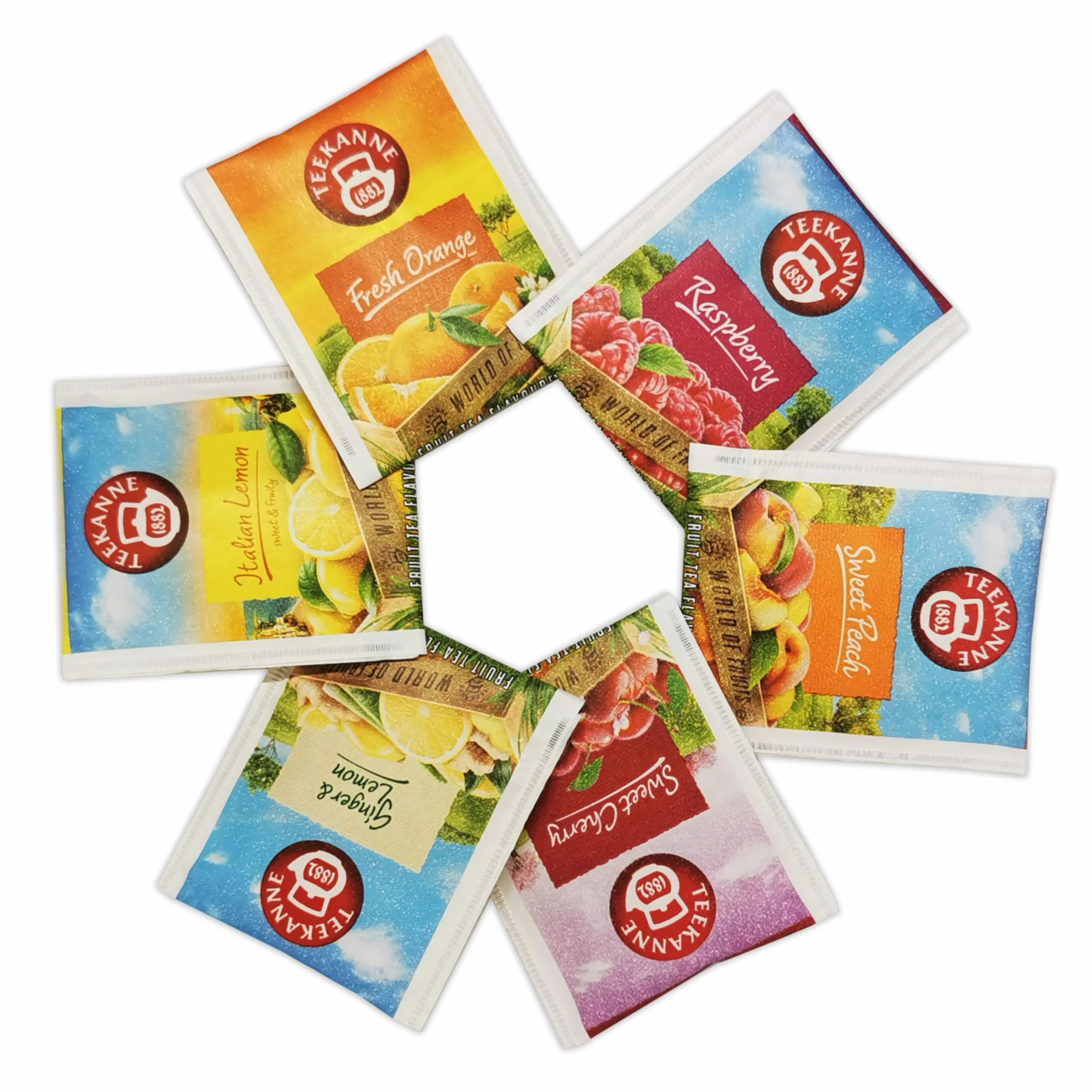 Teekanne World of Fruits (NEW EDITION) - Fruit Tea Selection Box - 6 Geschmacksrichtungen * 5 Tb