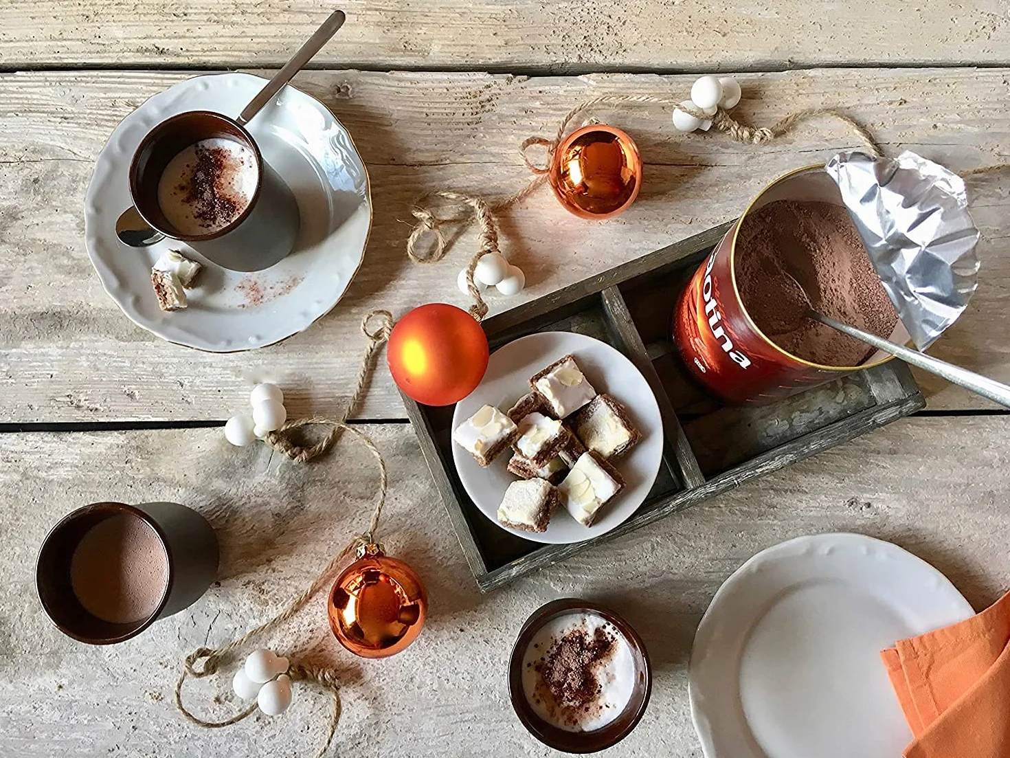 Caotina Original Czekolada do picia w proszku 200g i Chocolate Cream Spread 300g