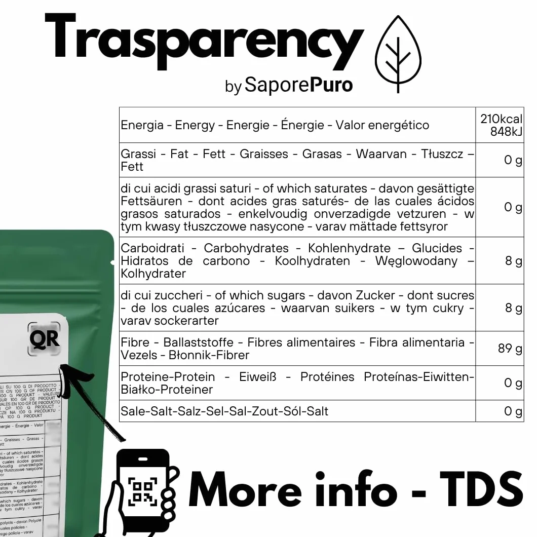 SaporePuro FOS Frukto-Oligosacharydy w proszku 250 g