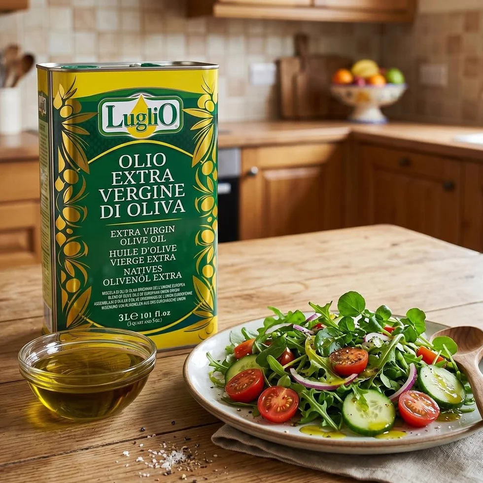 Olio Luglio Oliwa z Oliwek z Pierwszego Tłoczenia 3 litry Kanister