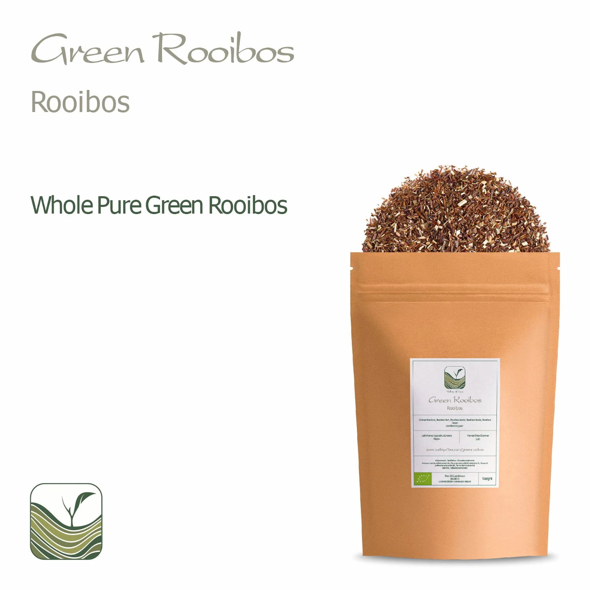 Green Rooibos Loose Tea - Direct From South Africa -