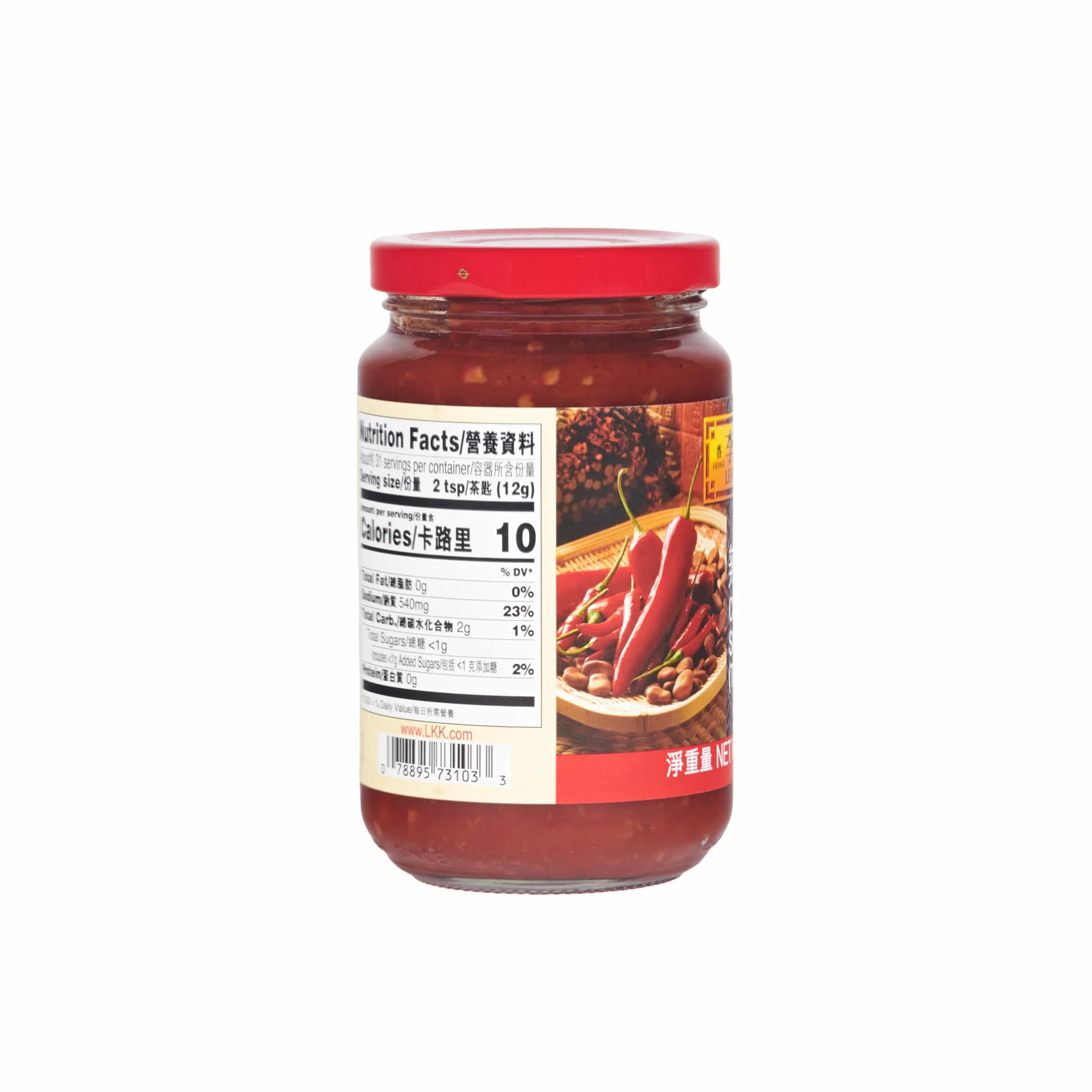 LEE KUM KEE Sos z ostrych ziaren 368 g