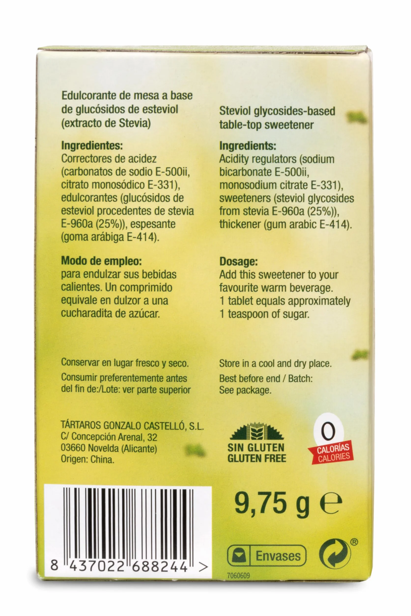 Castello since 1907 Stevia w Tabletkach - Zestaw 3 szt. (450 Tabletek) - Słodzik Bez Kalorii, Zamiennik Cukru, Keto, 0 Węglowodanów