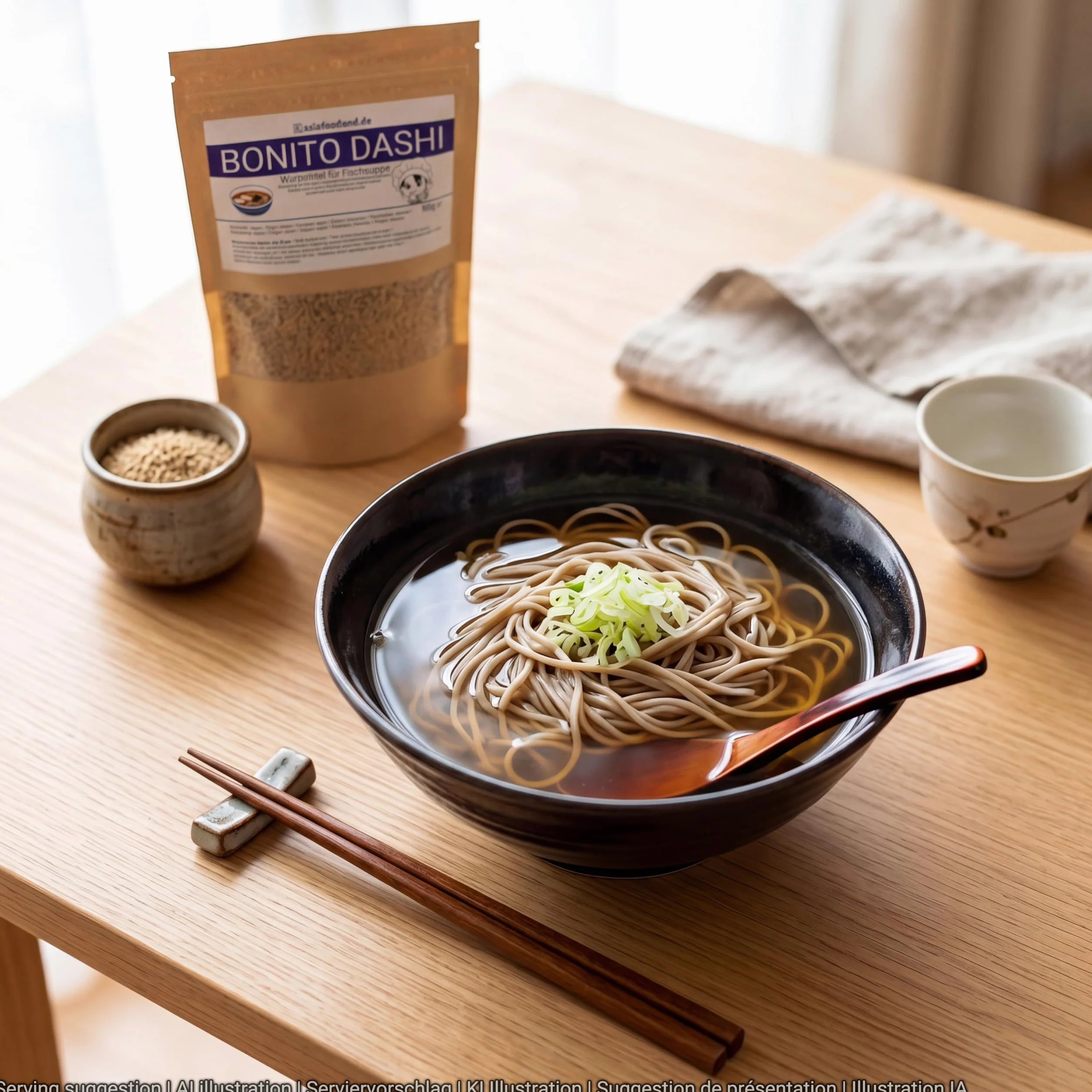 Asiafoodland - Bonito Dashi - Przyprawa do zupy rybnej - Dashi Powder, 1 opakowanie (1 x 60 g)