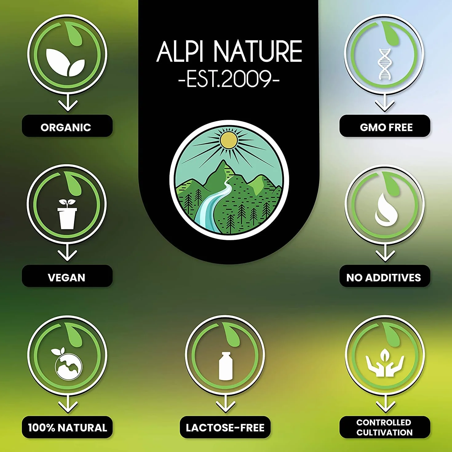 Alpi Nature Ekologiczne Śródziemnomorskie Zioła i Przyprawy 250g, Śródziemnomorska Sól Ziołowa