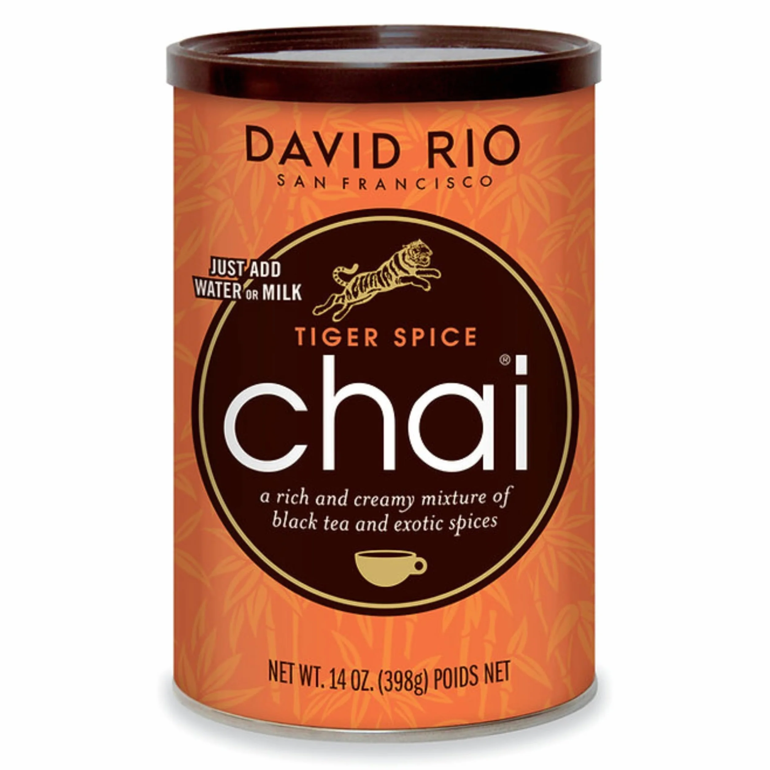 David Rio - Tiger Spice Chai, kartonowa puszka (1 x 398 g)